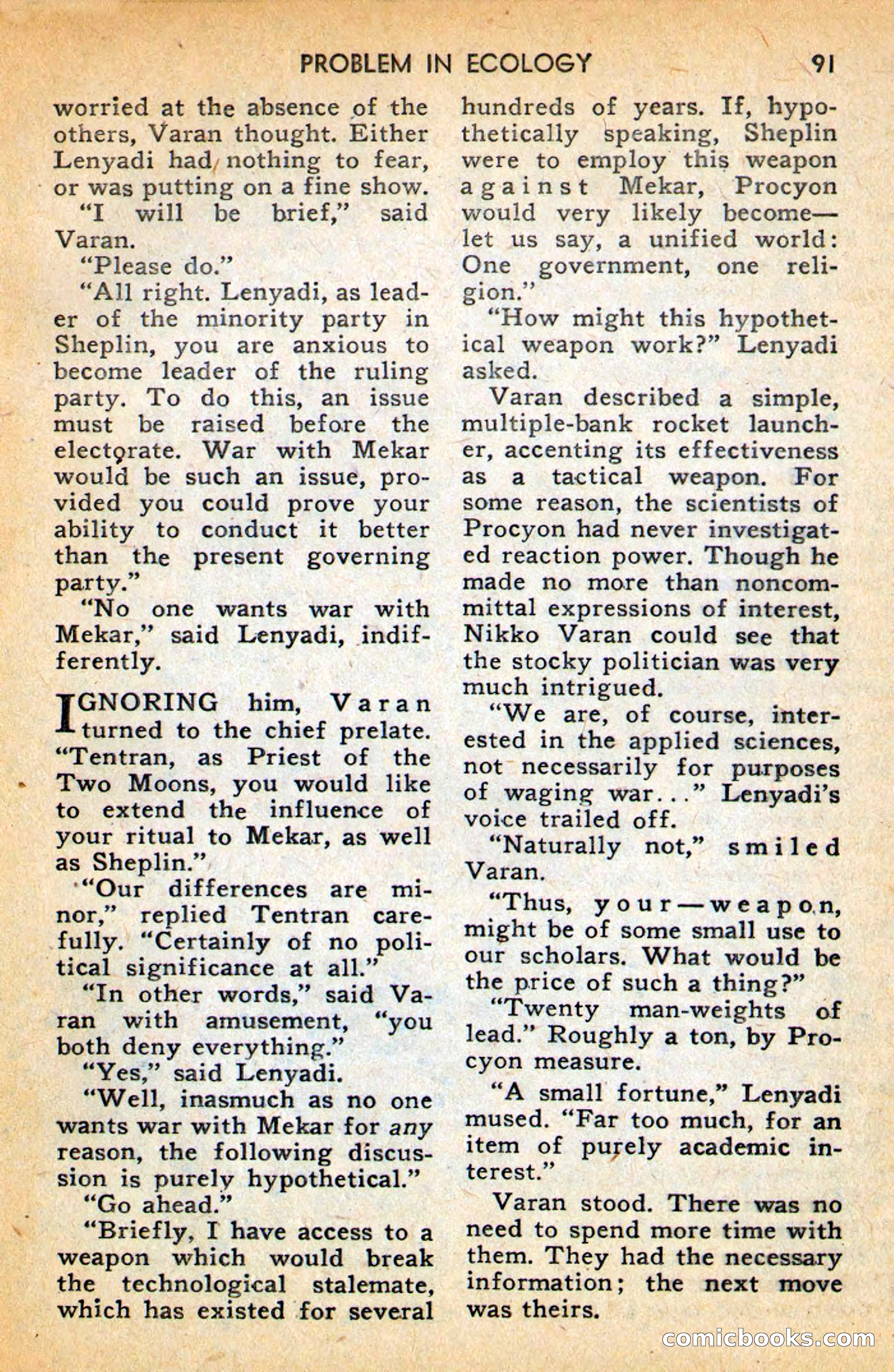 Future Science Fiction, April 1958 — page 91 of 132