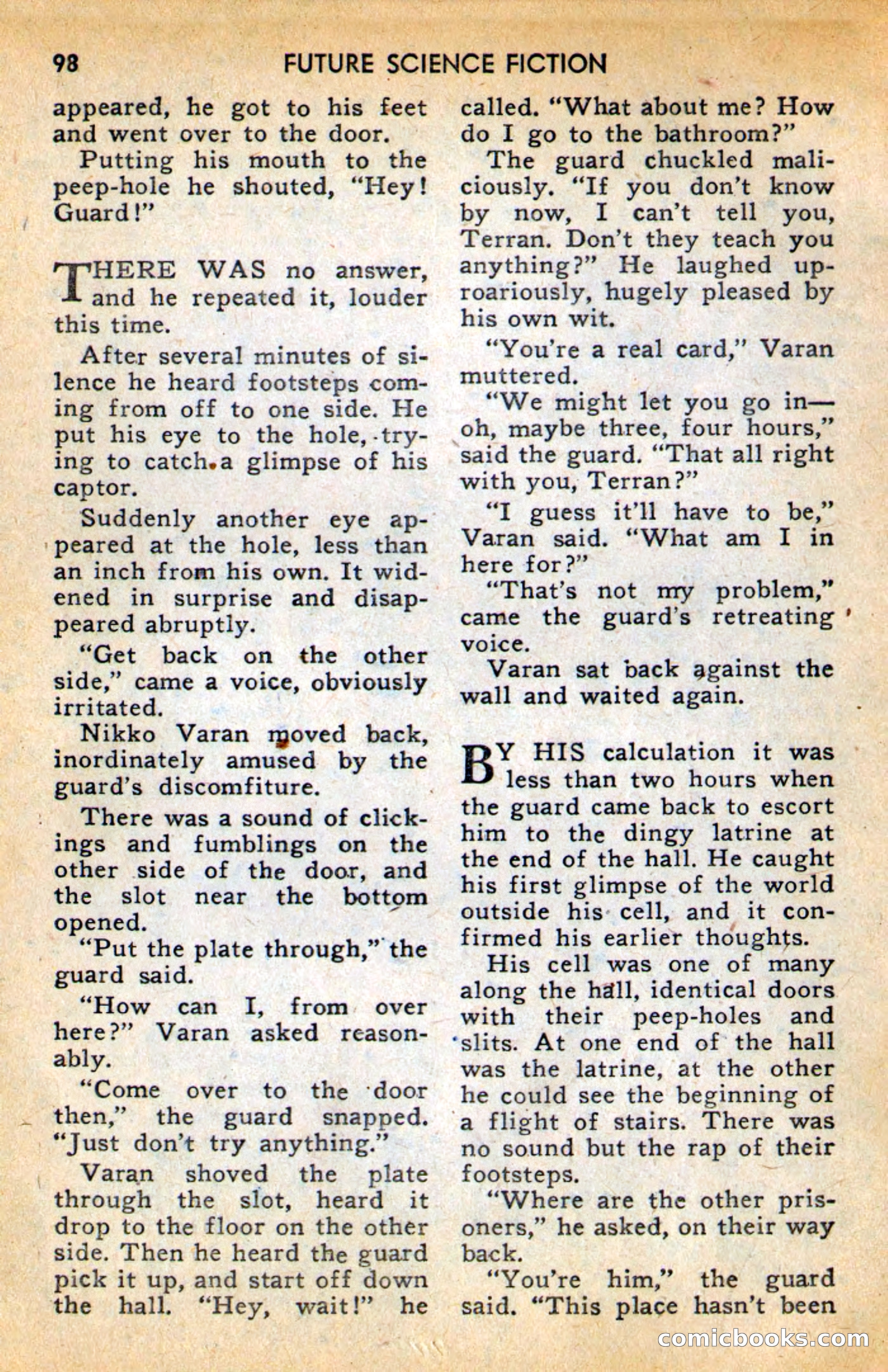 Future Science Fiction, April 1958 — page 98 of 132