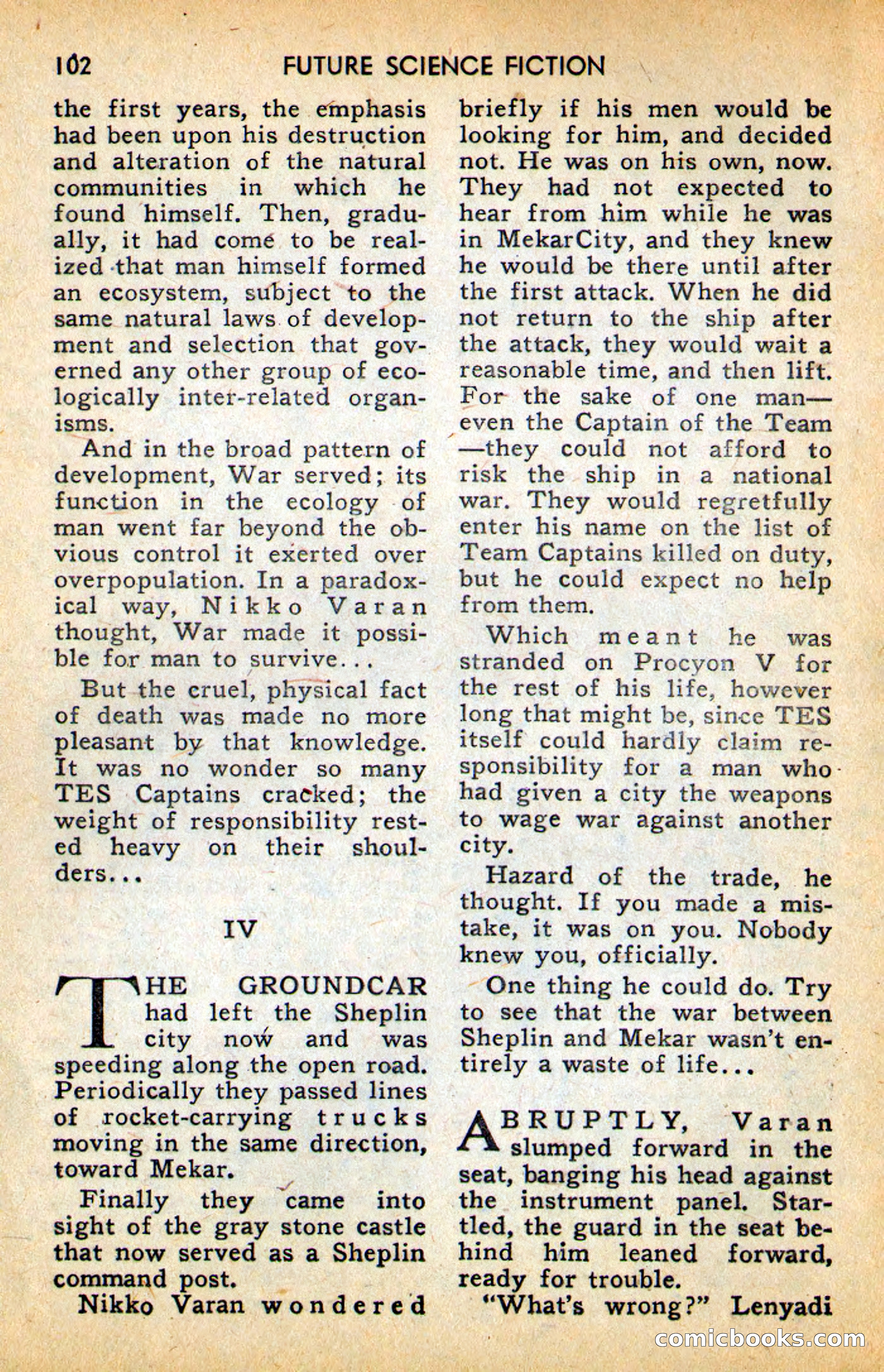 Future Science Fiction, April 1958 — page 102 of 132