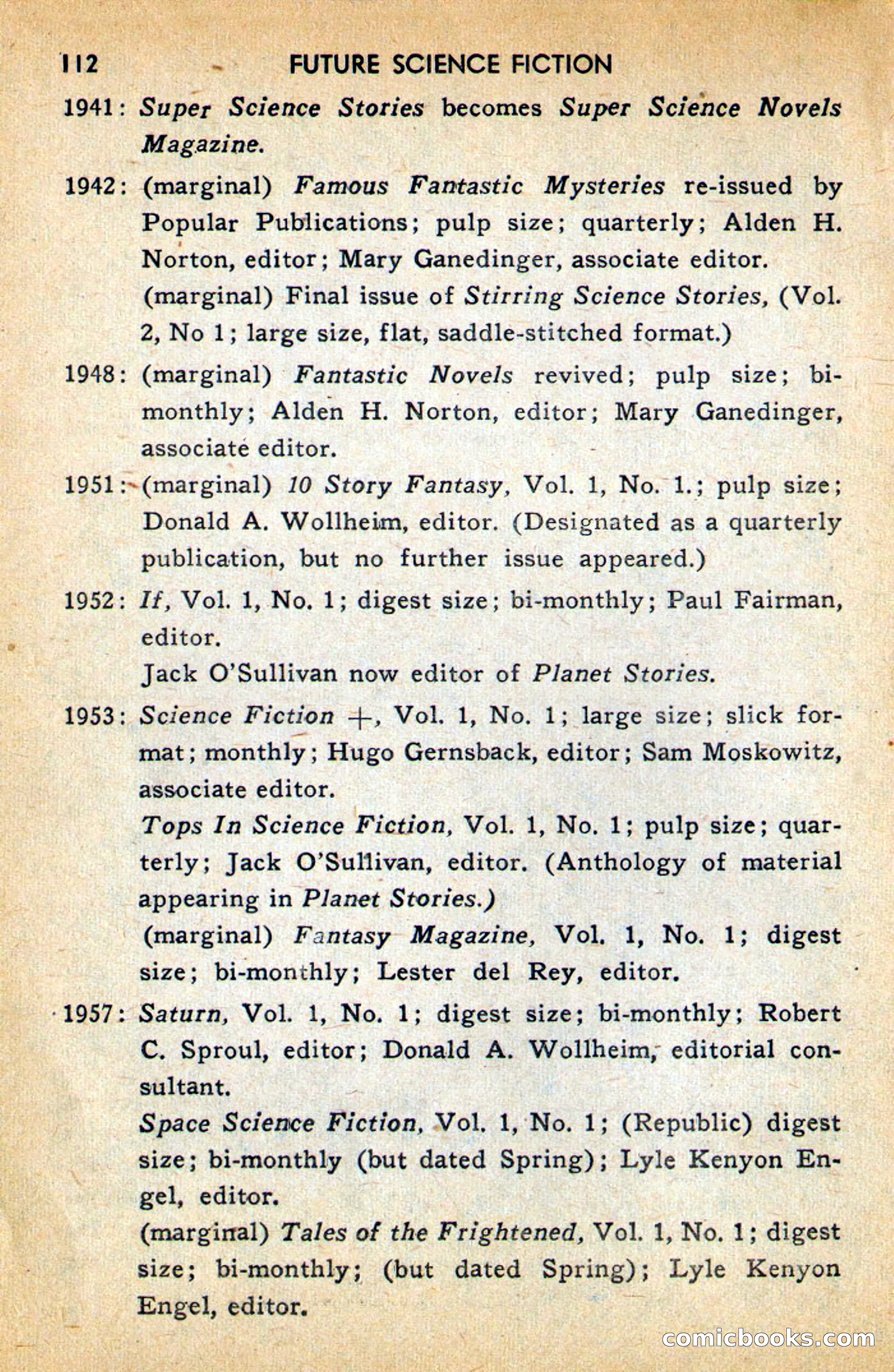 Future Science Fiction, April 1958 — page 112 of 132