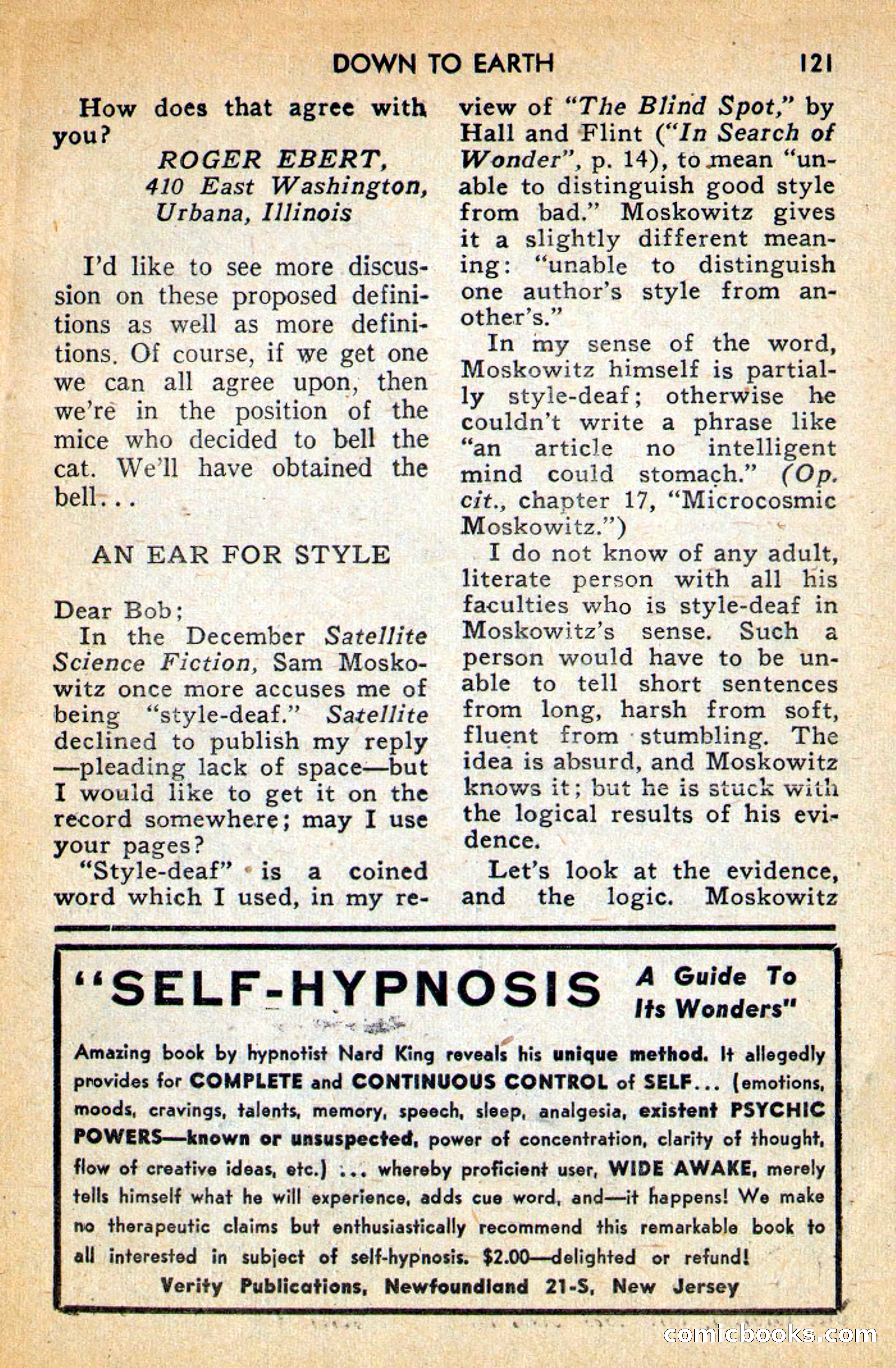 Future Science Fiction, April 1958 — page 121 of 132