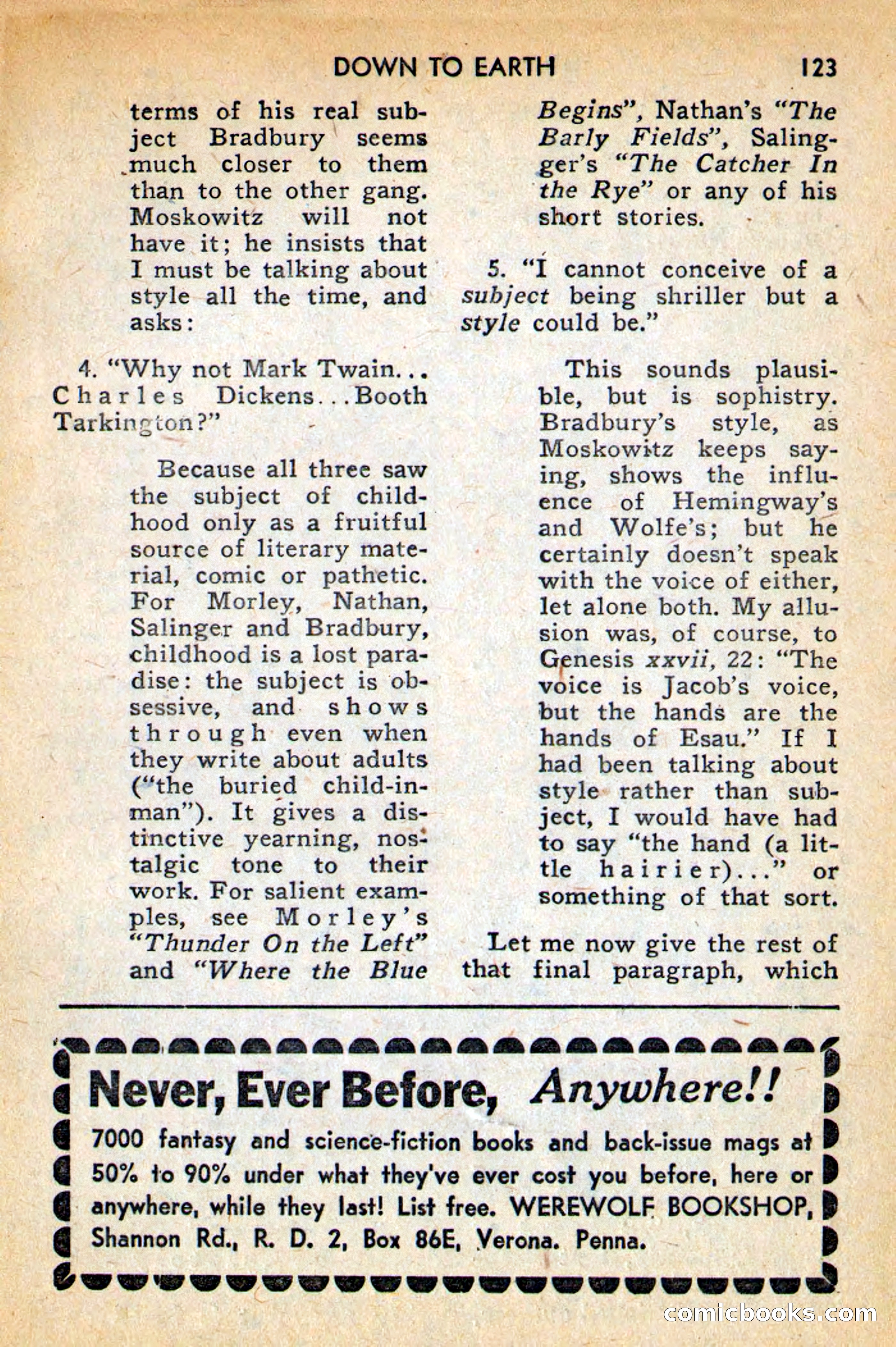 Future Science Fiction, April 1958 — page 123 of 132