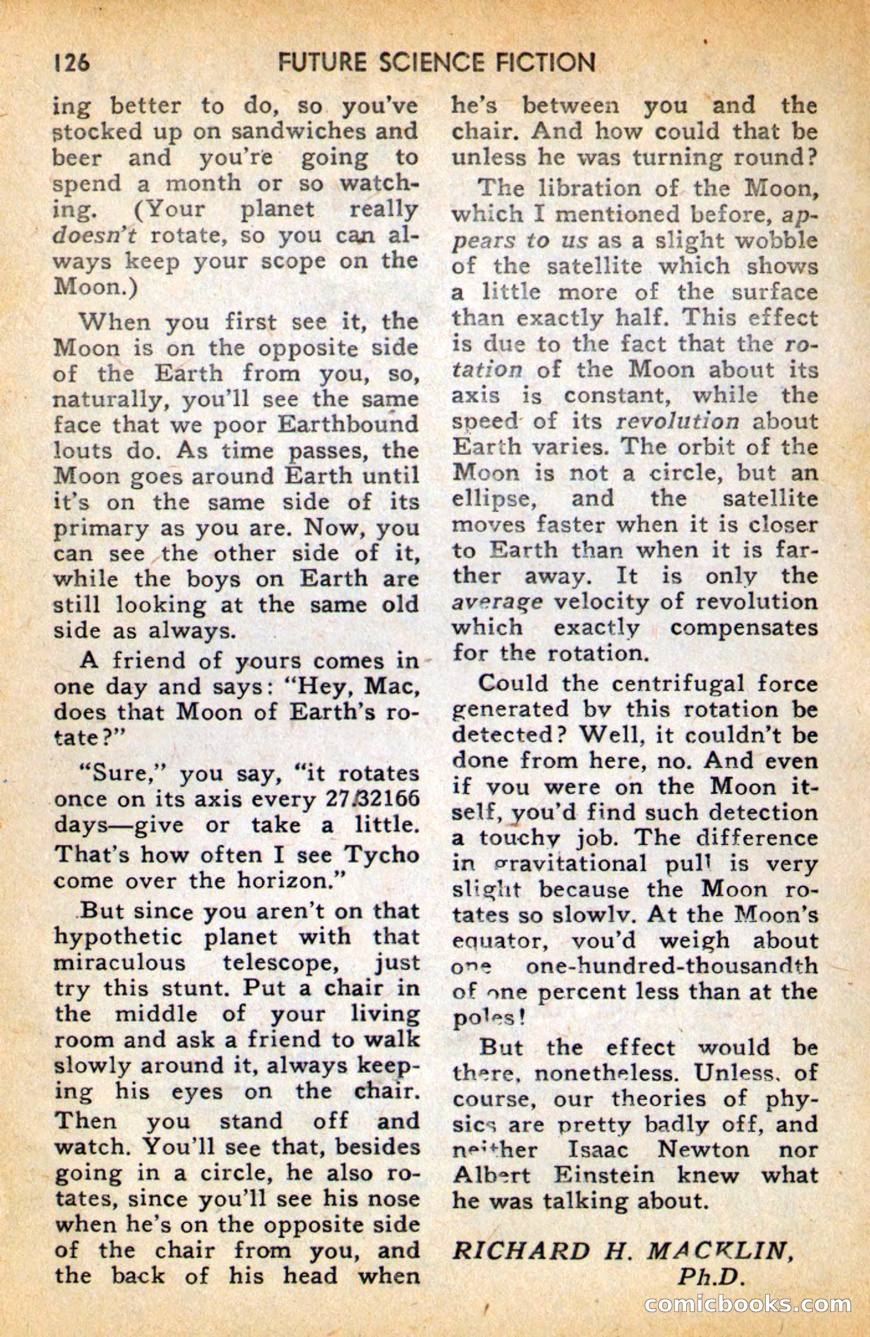 Future Science Fiction, April 1958 — page 126 of 132