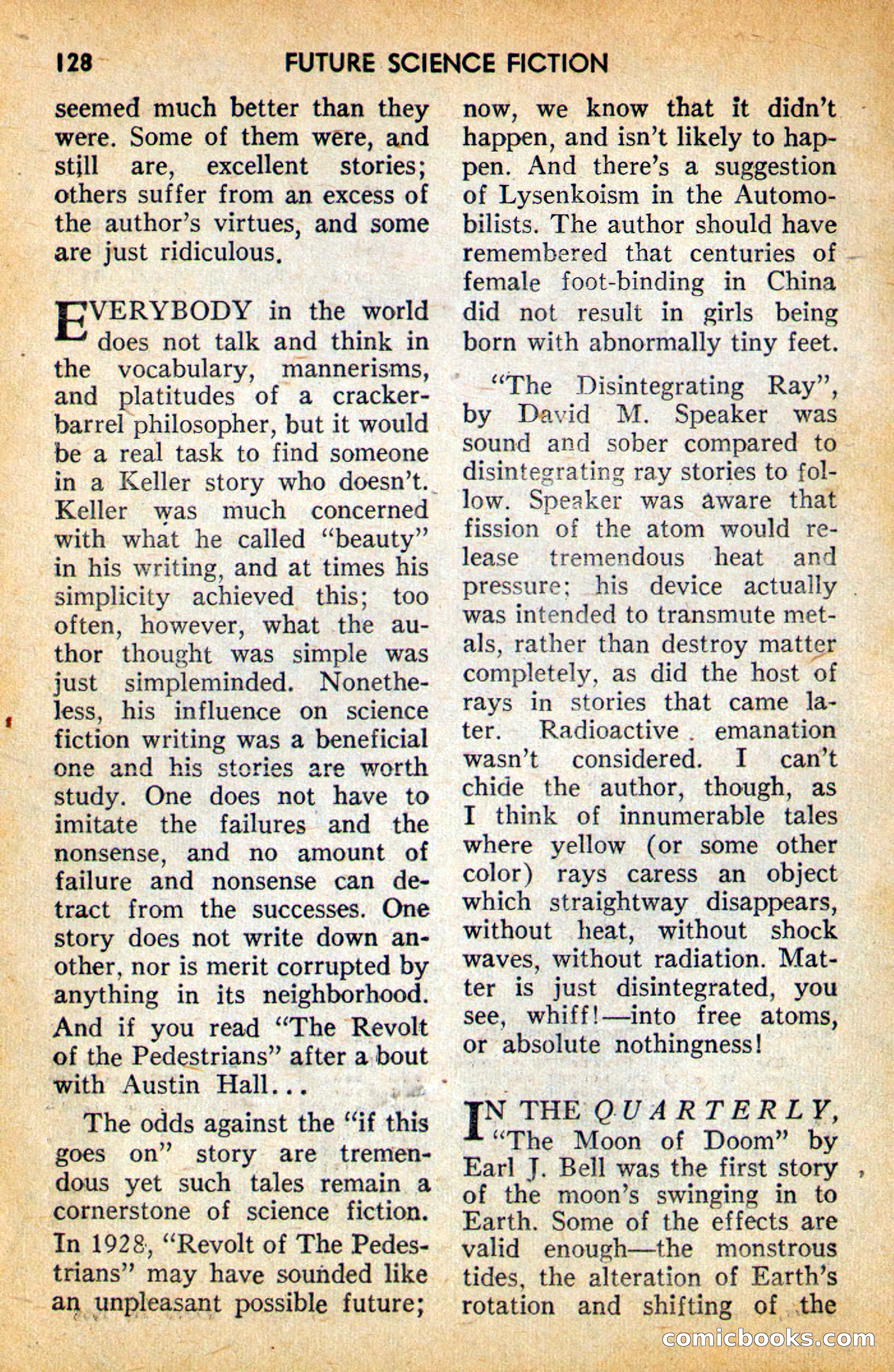 Future Science Fiction, April 1958 — page 128 of 132