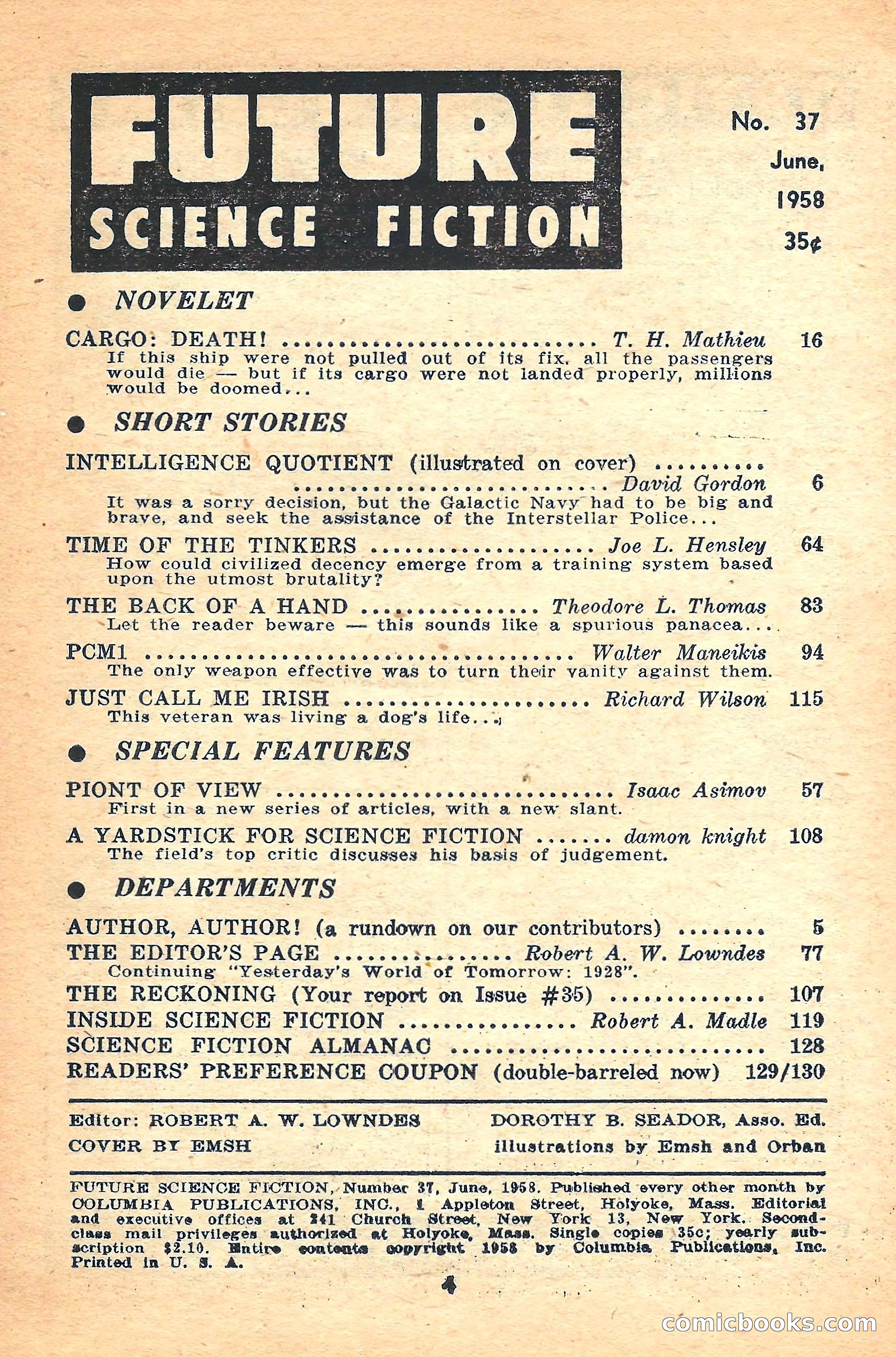 Future Science Fiction #37 — page 4 of 132