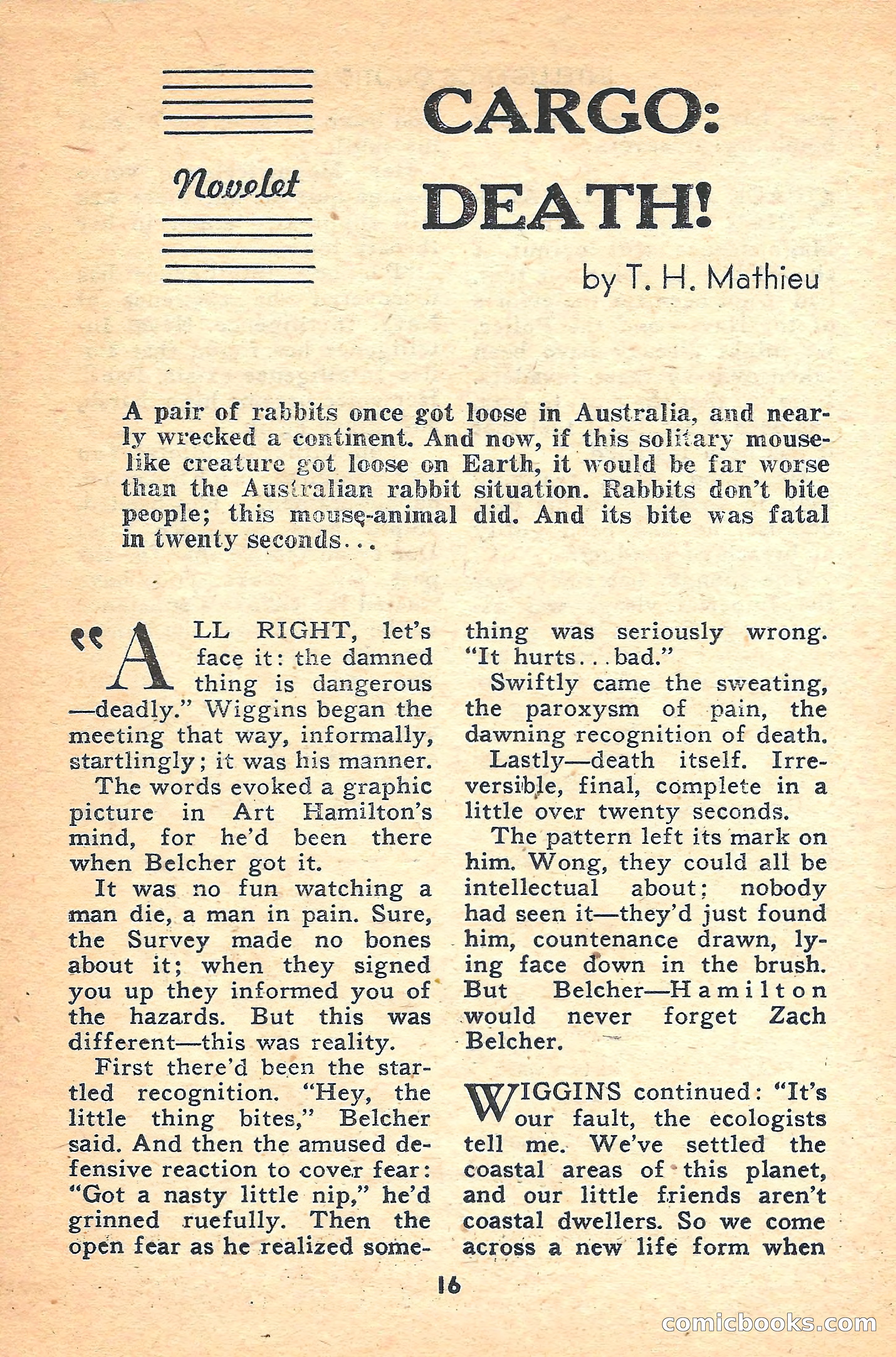 Future Science Fiction #37 — page 16 of 132
