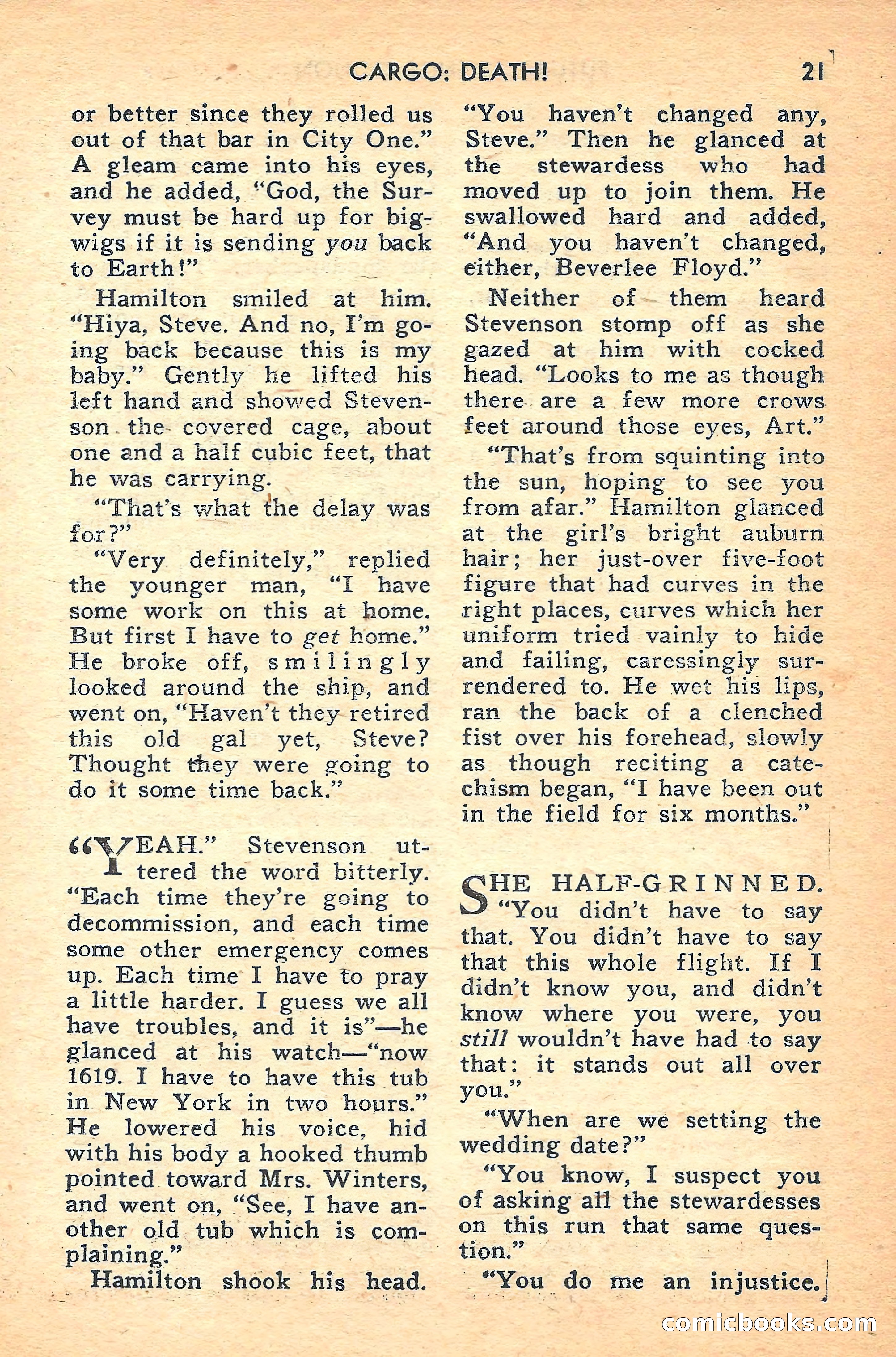 Future Science Fiction #37 — page 21 of 132