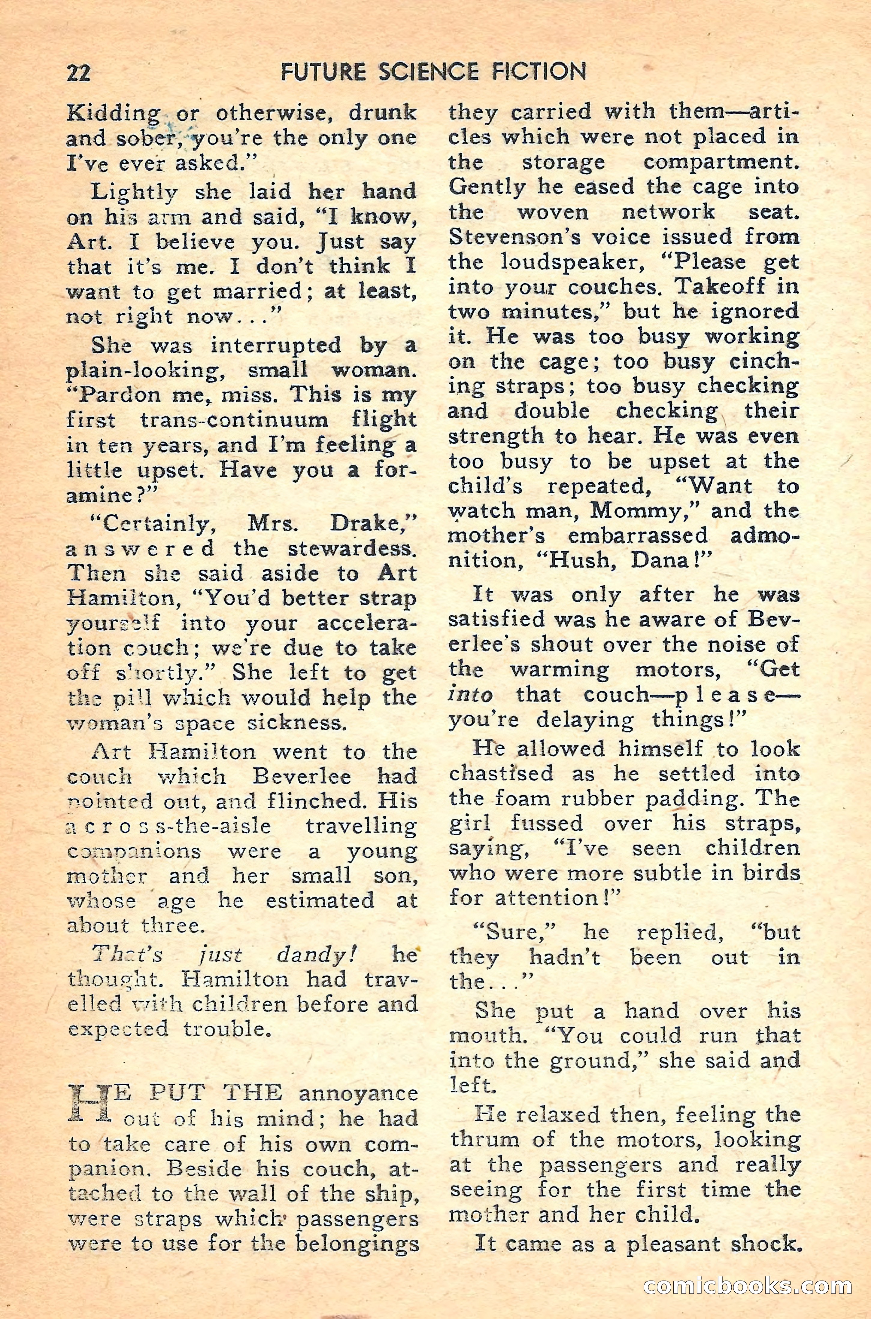 Future Science Fiction #37 — page 22 of 132