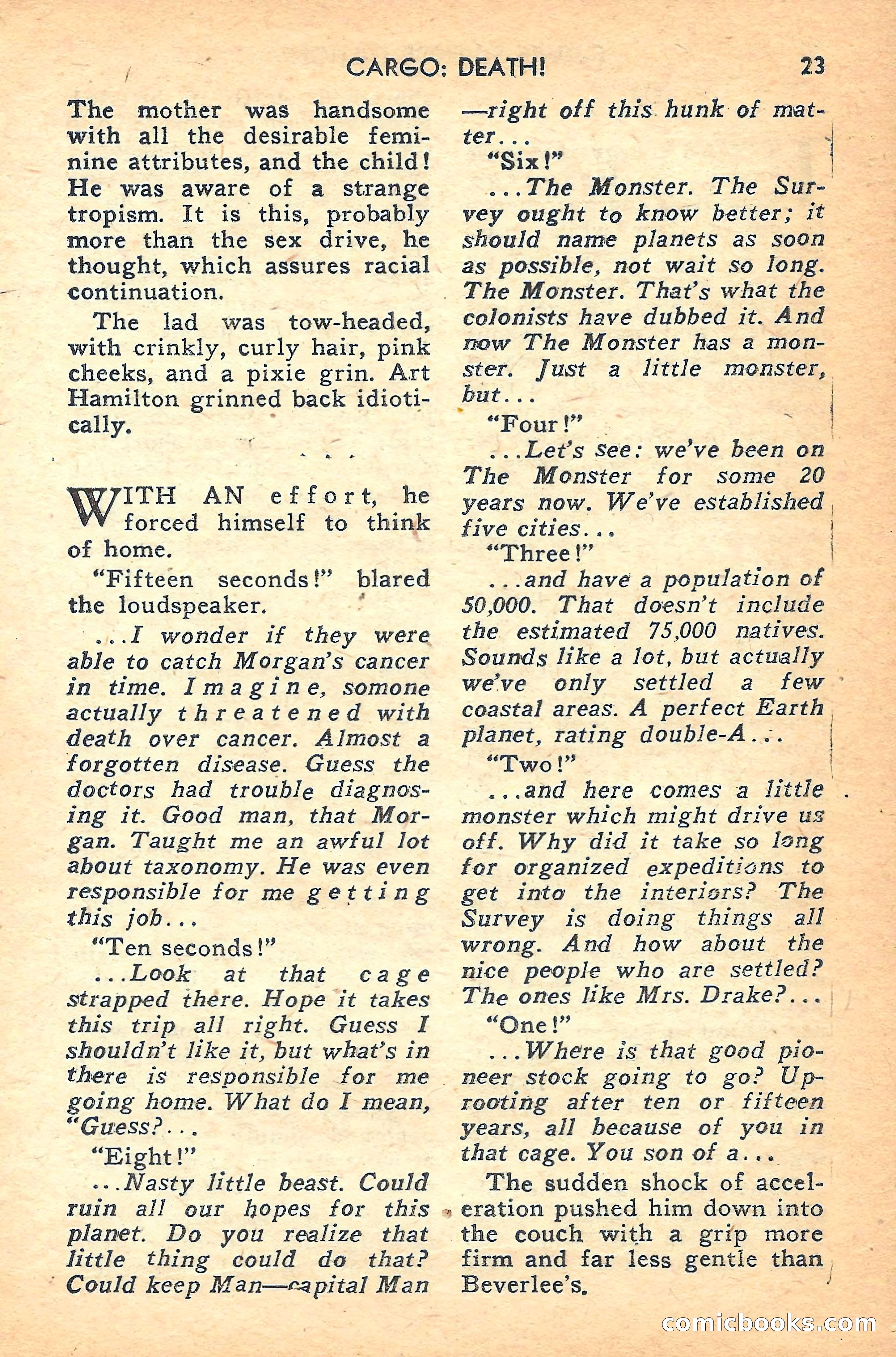 Future Science Fiction #37 — page 23 of 132
