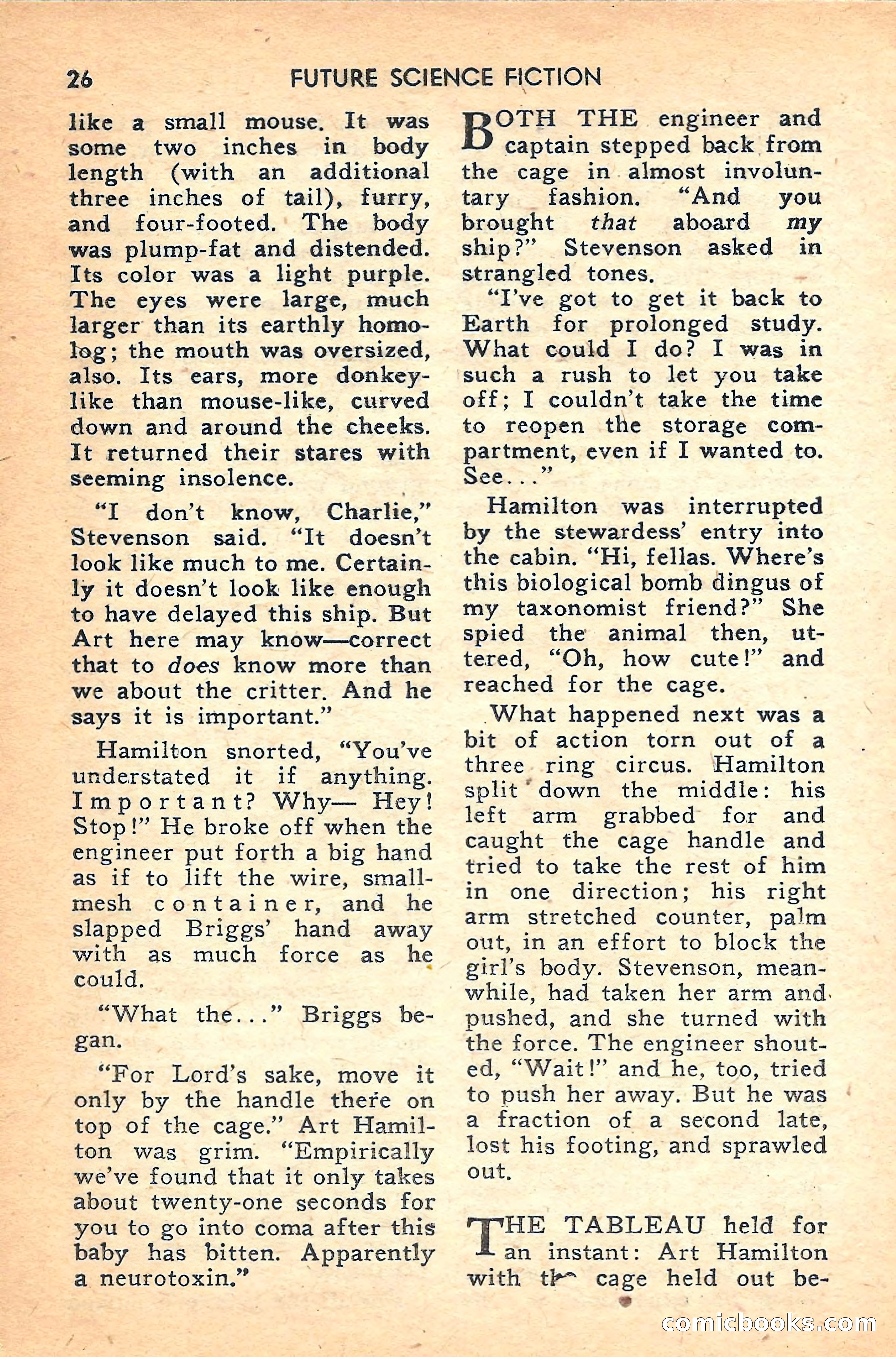 Future Science Fiction #37 — page 26 of 132