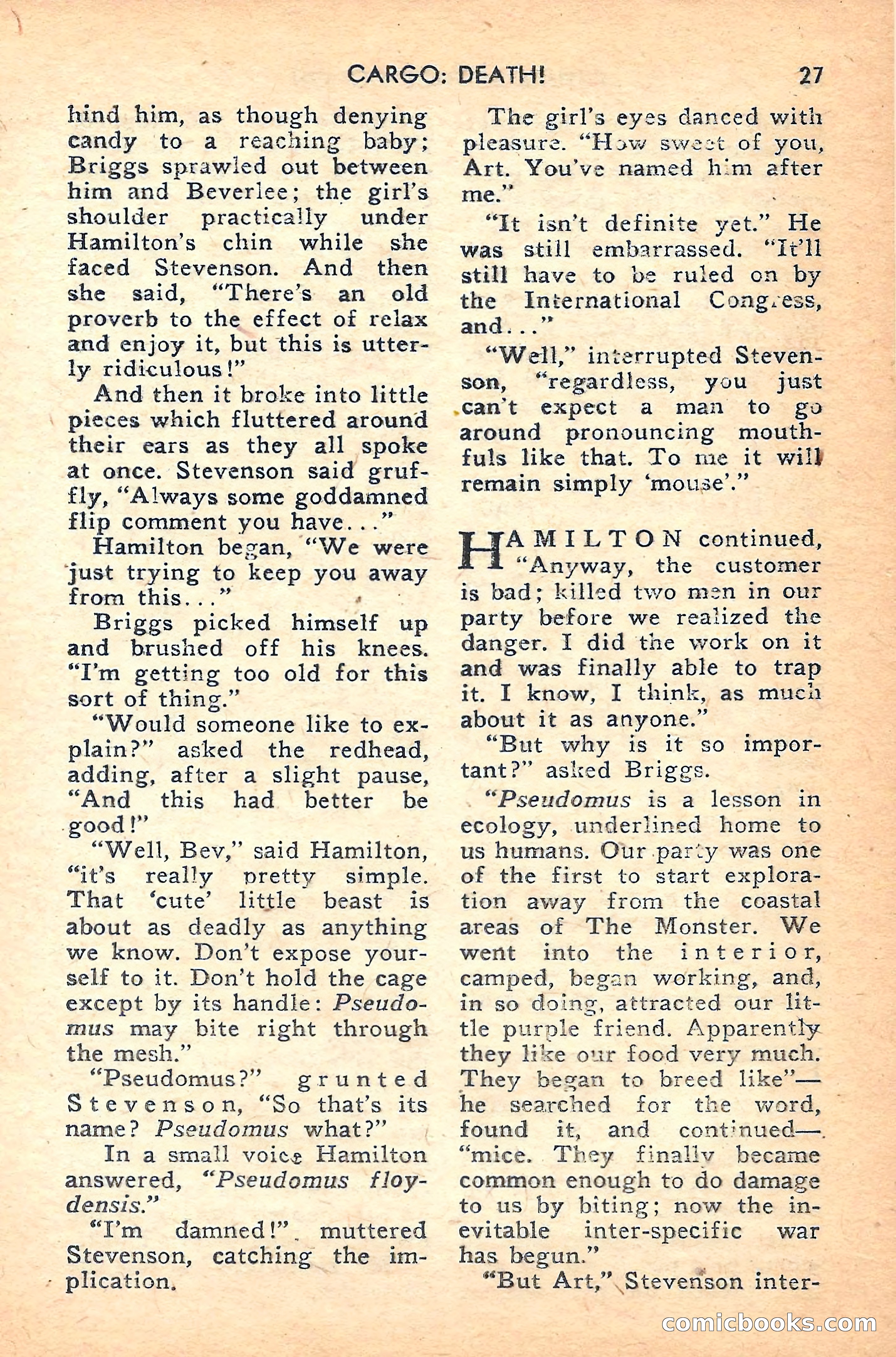 Future Science Fiction #37 — page 27 of 132
