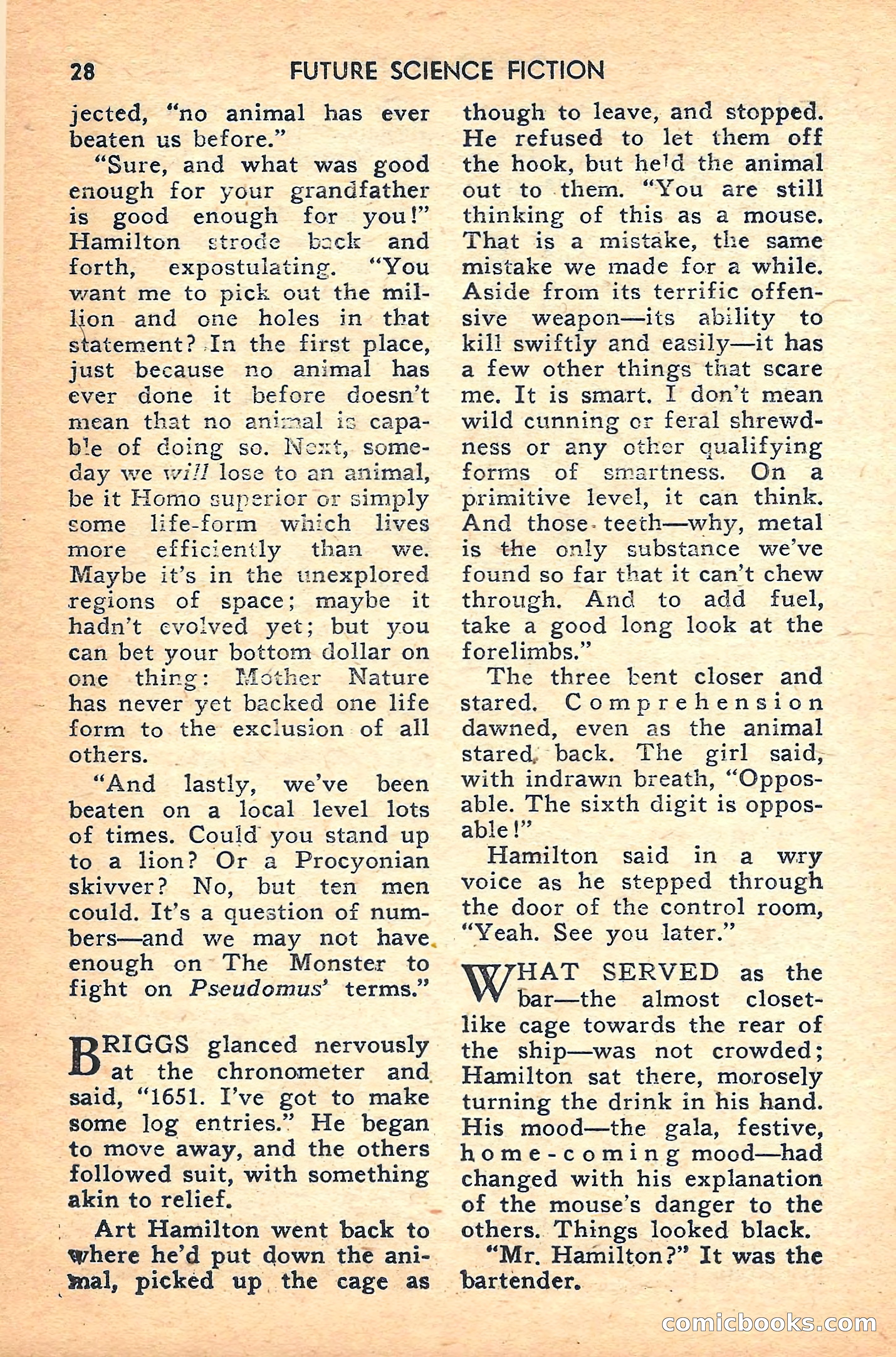 Future Science Fiction #37 — page 28 of 132