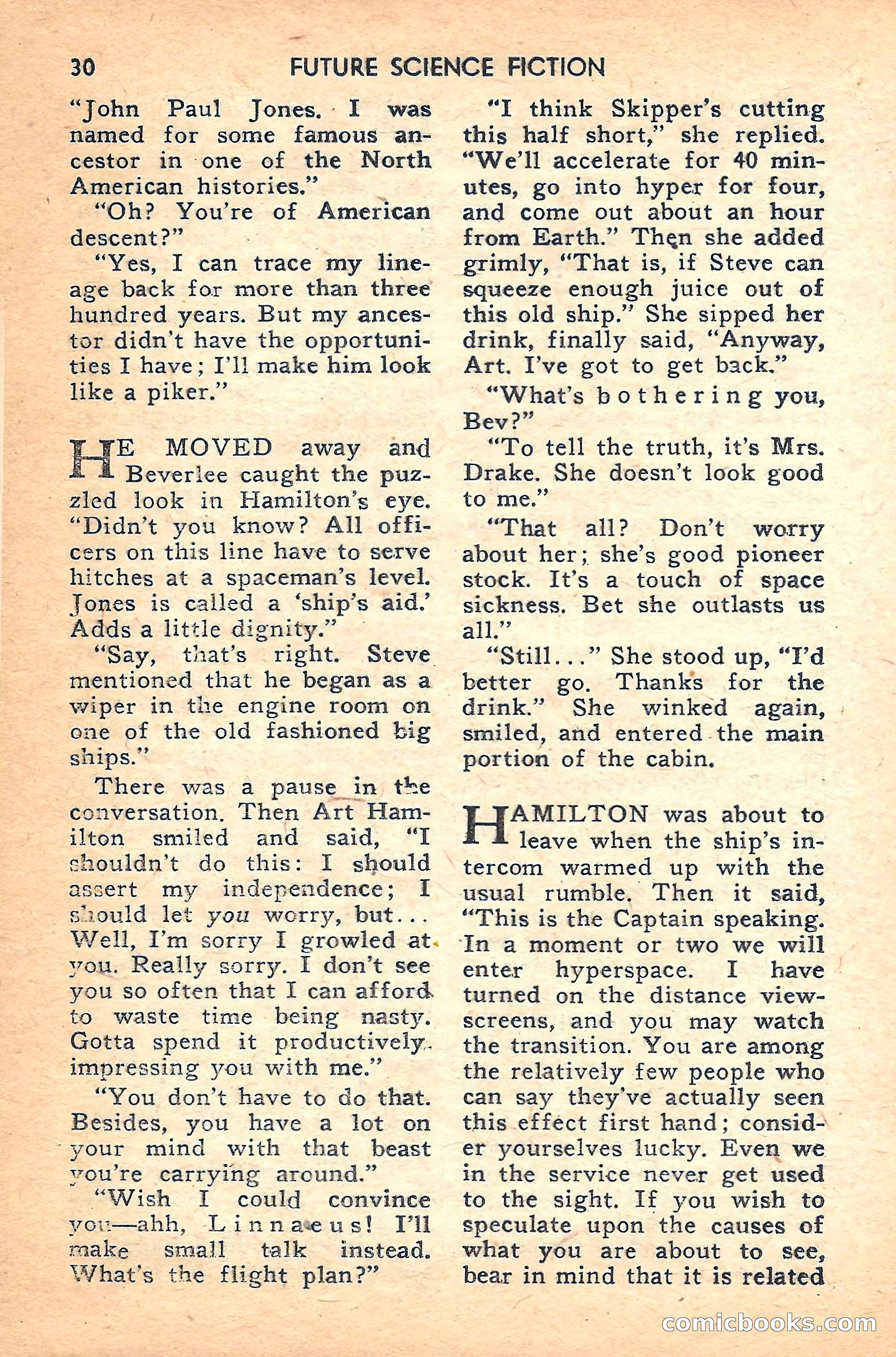 Future Science Fiction #37 — page 30 of 132