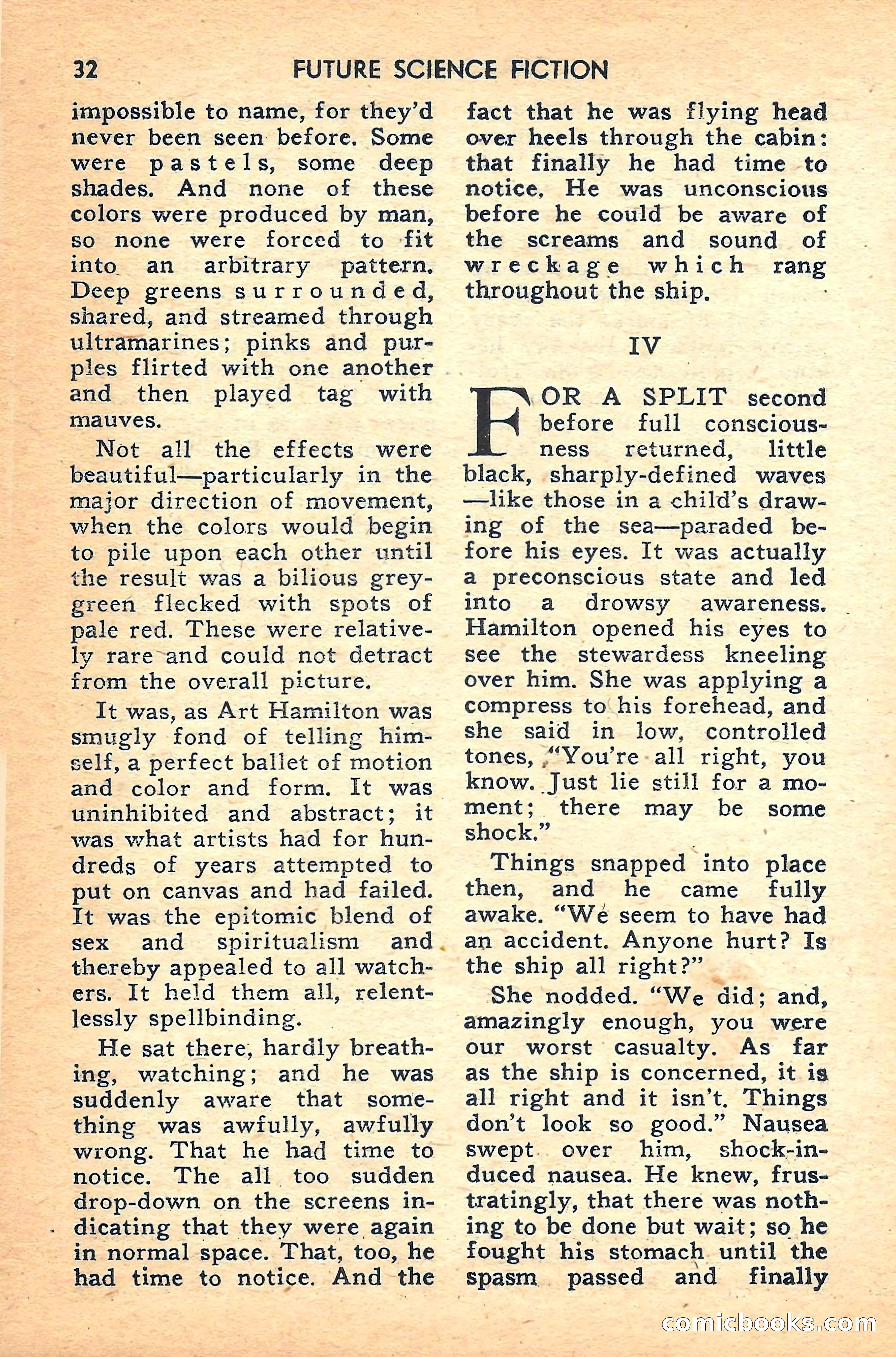 Future Science Fiction #37 — page 32 of 132