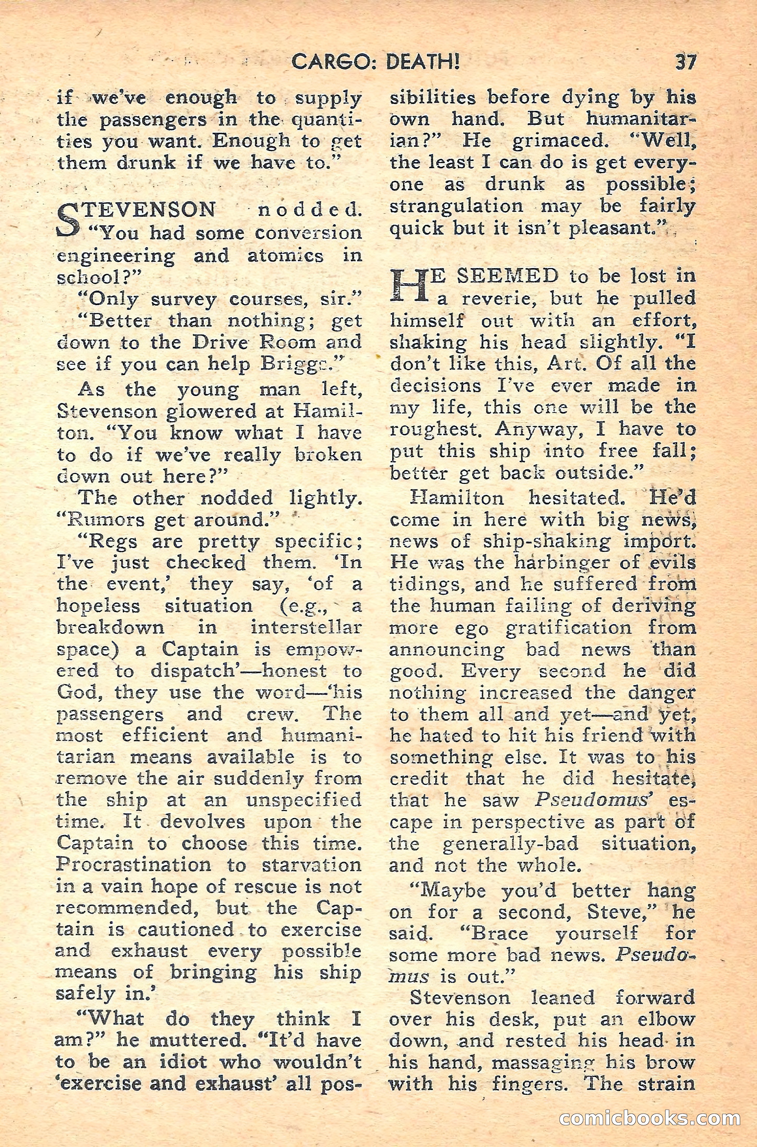 Future Science Fiction #37 — page 37 of 132
