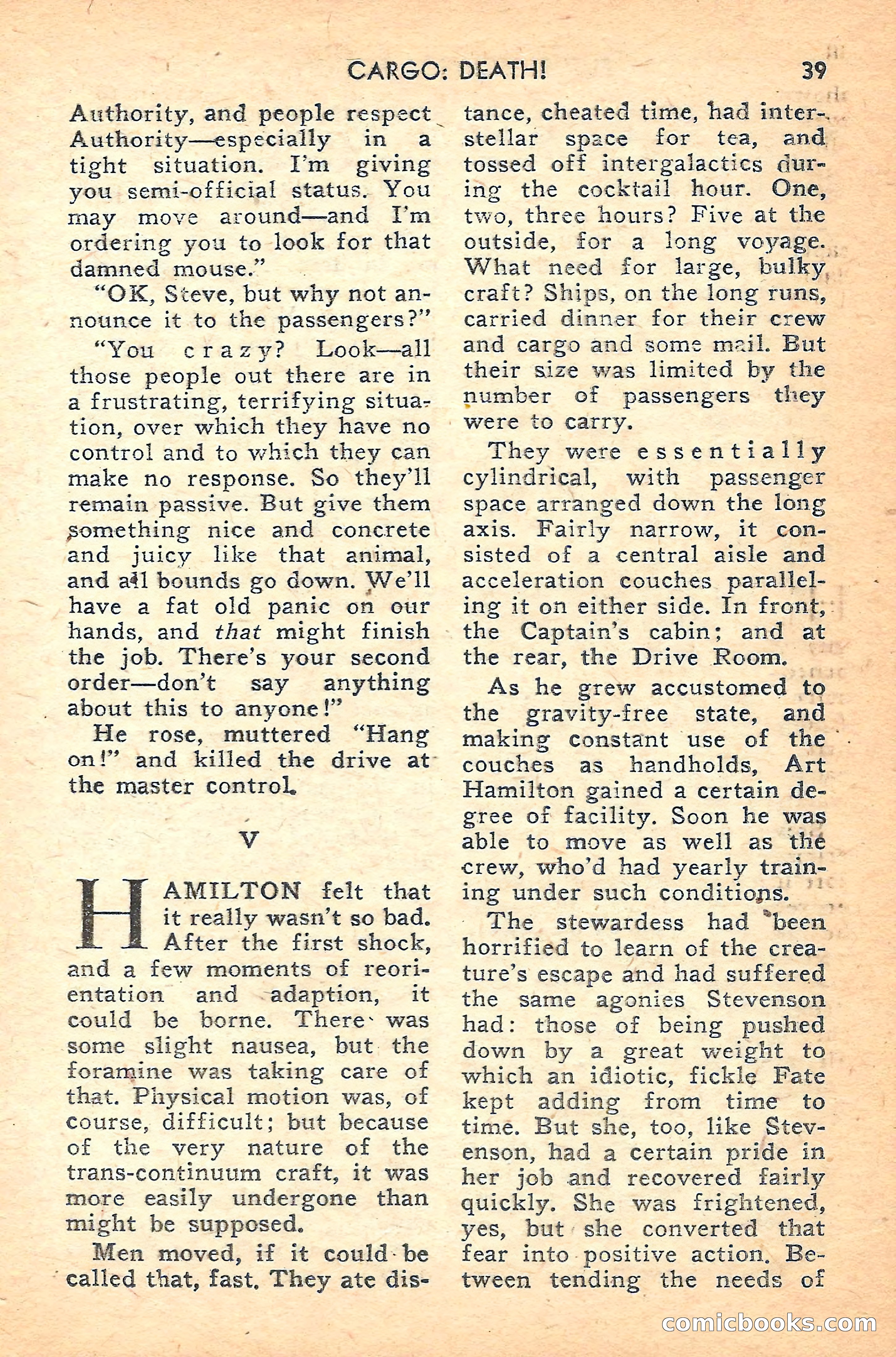 Future Science Fiction #37 — page 39 of 132