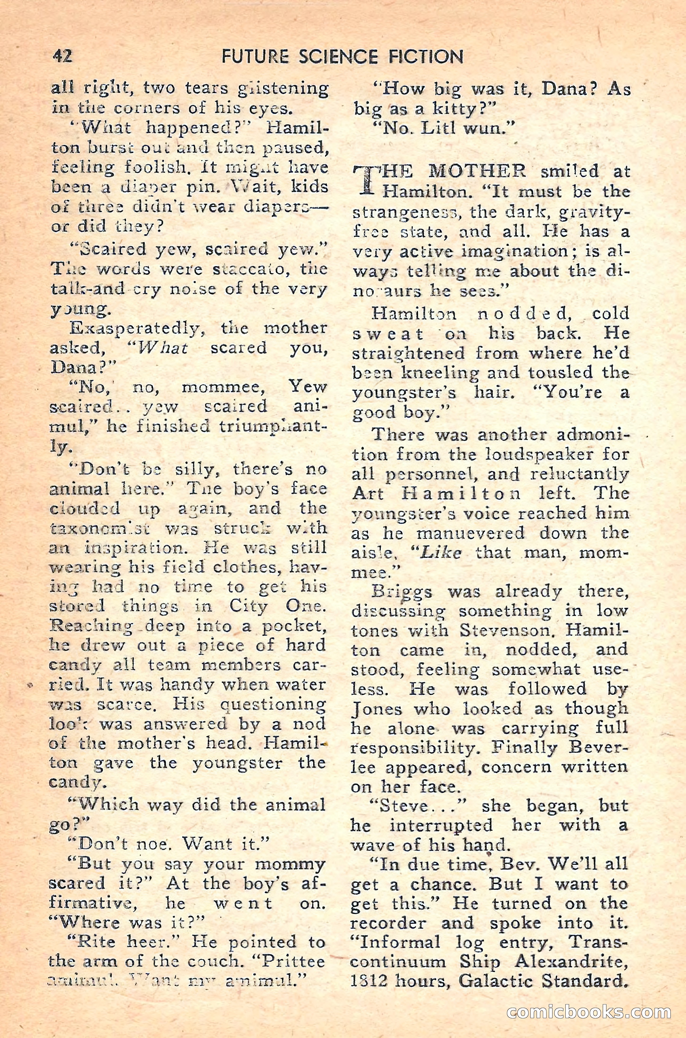 Future Science Fiction #37 — page 42 of 132
