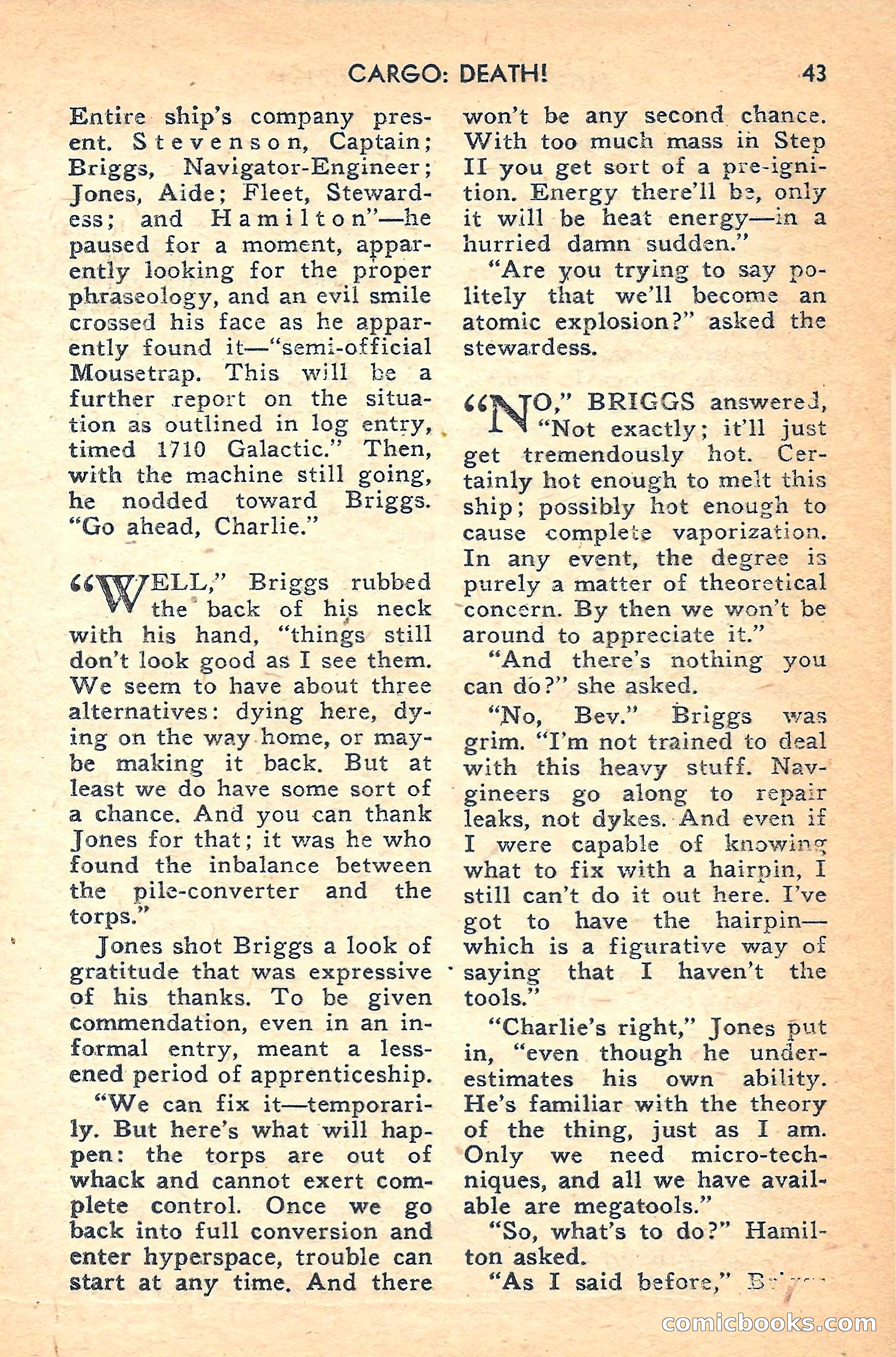 Future Science Fiction #37 — page 43 of 132