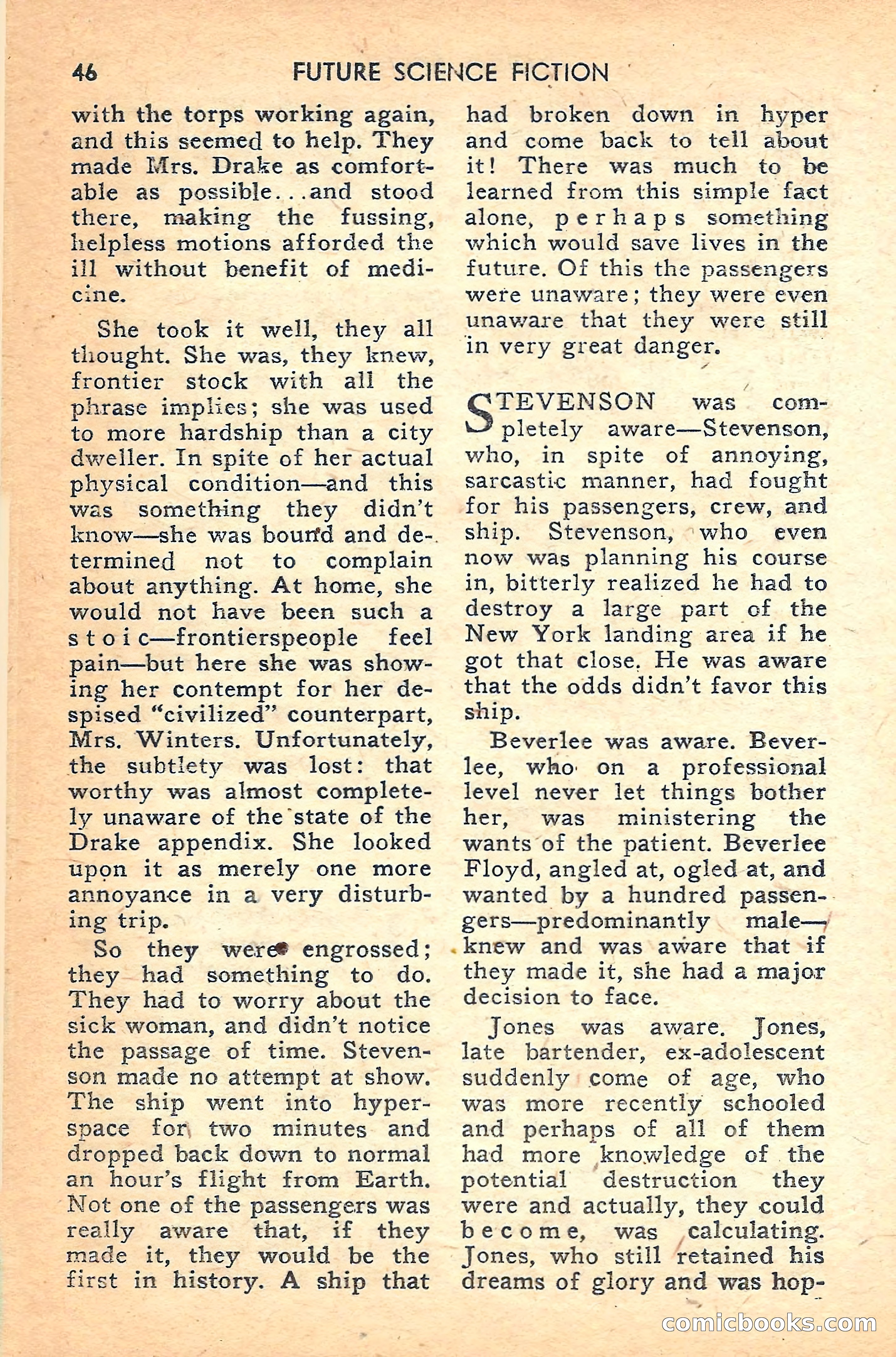 Future Science Fiction #37 — page 46 of 132