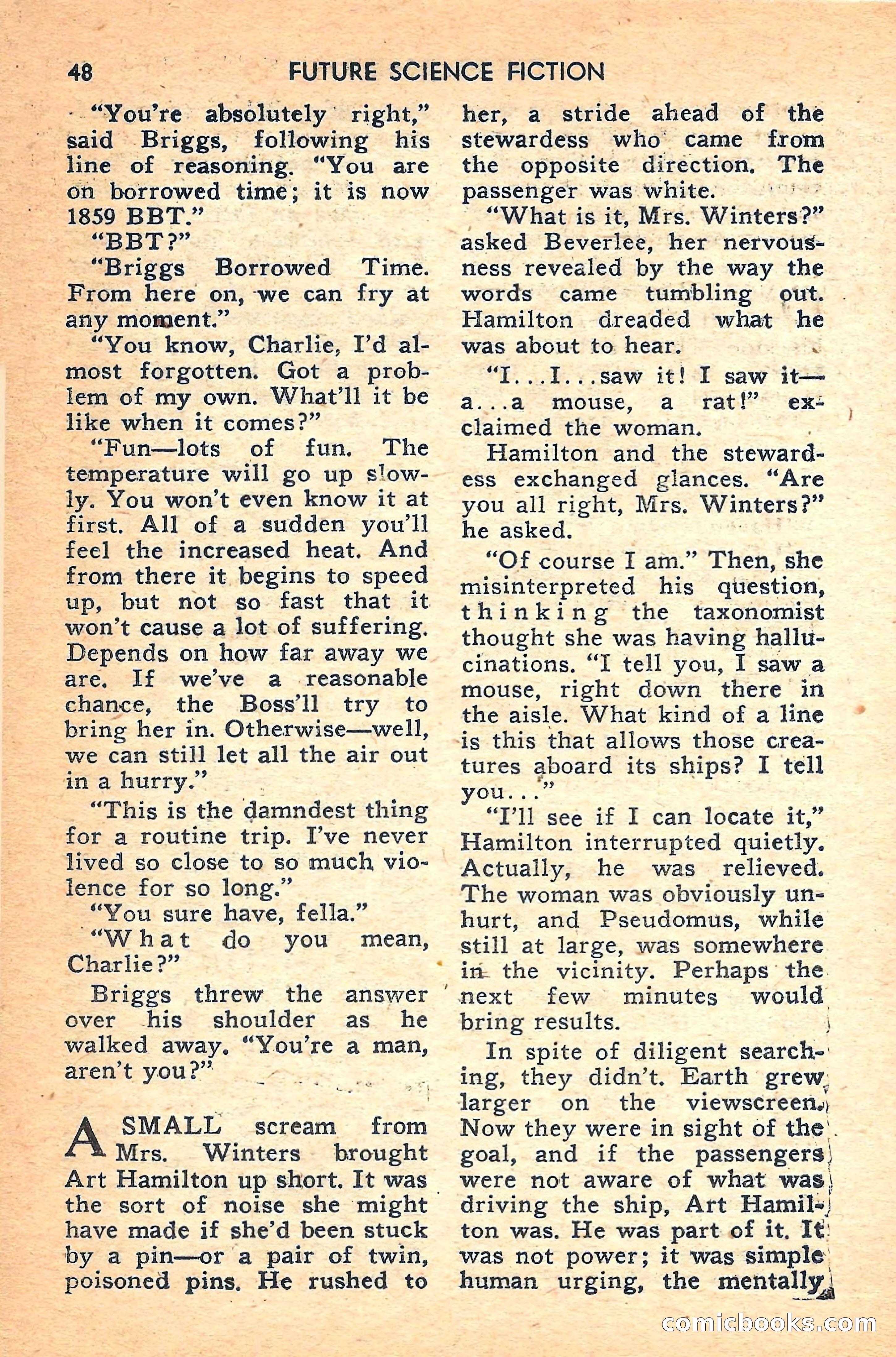 Future Science Fiction #37 — page 48 of 132