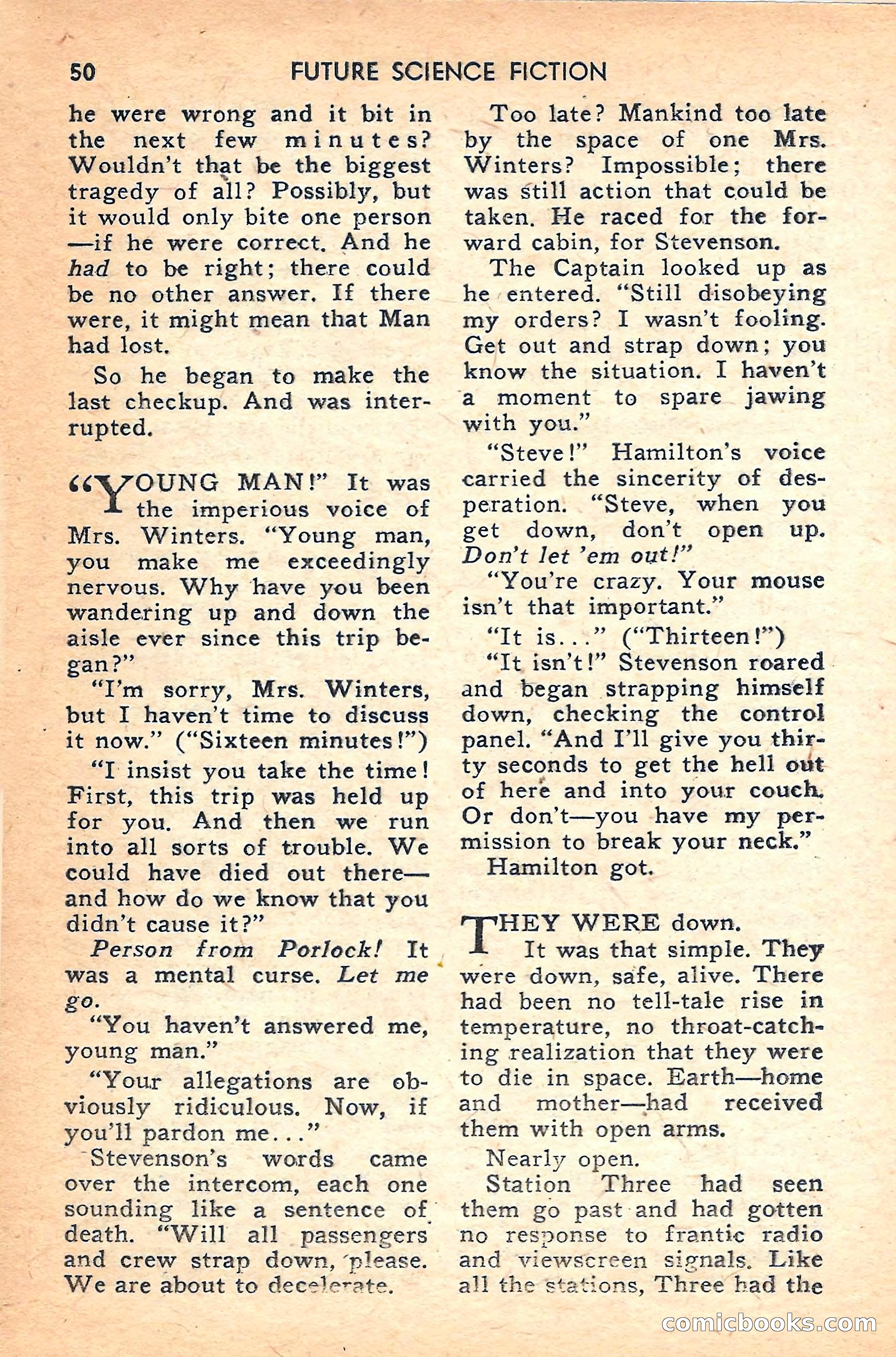 Future Science Fiction #37 — page 50 of 132
