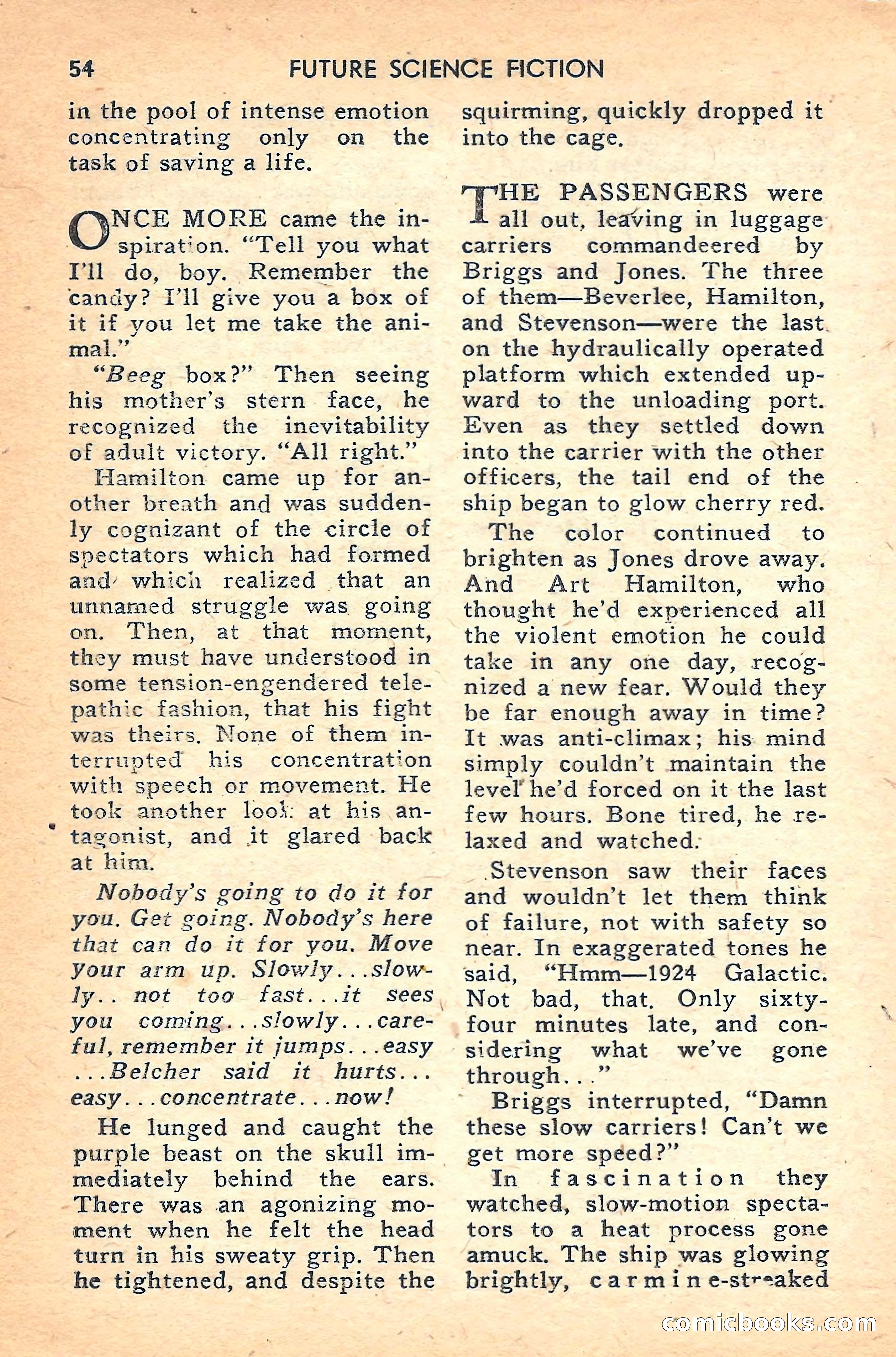 Future Science Fiction #37 — page 54 of 132