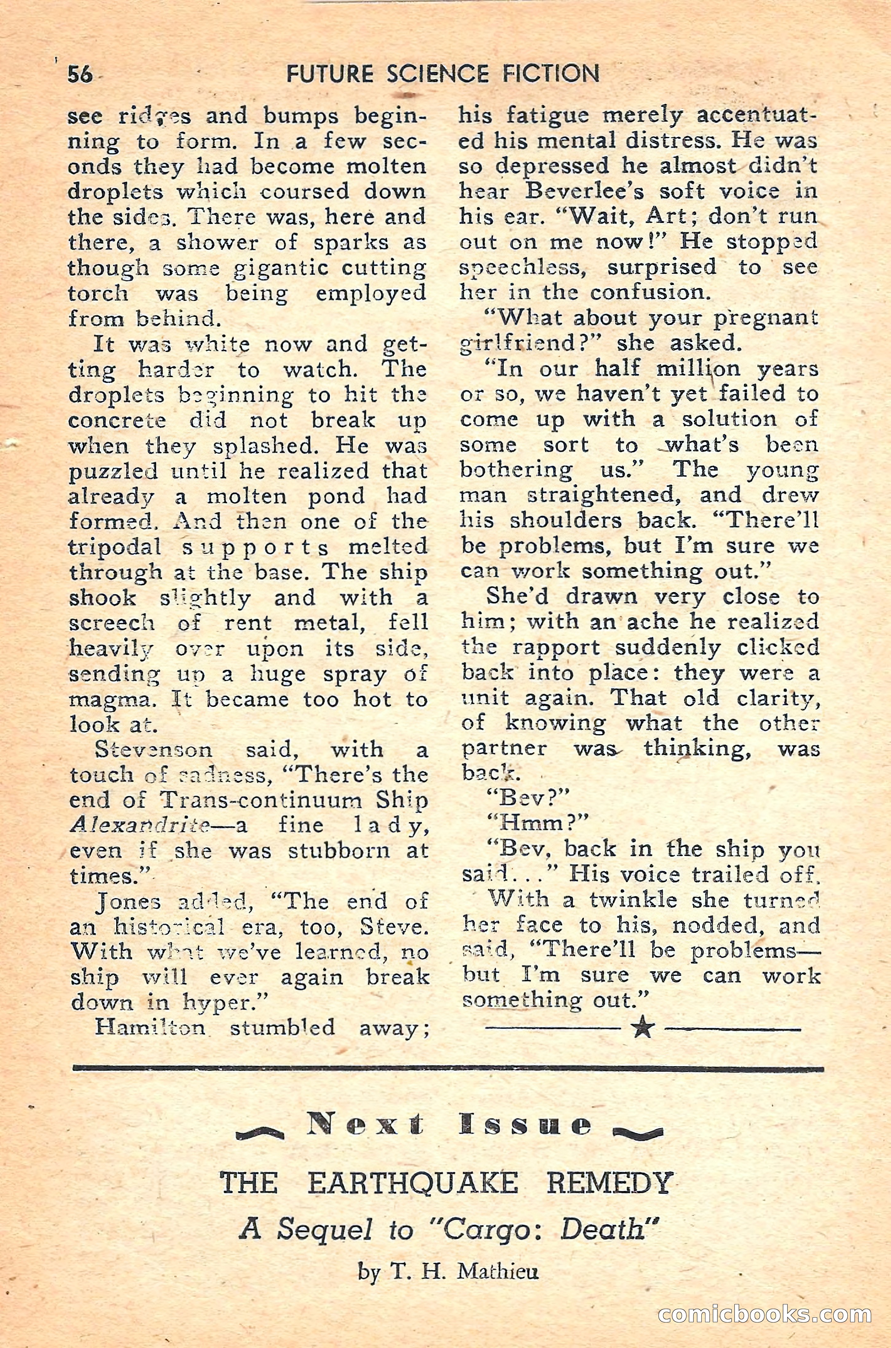 Future Science Fiction #37 — page 56 of 132