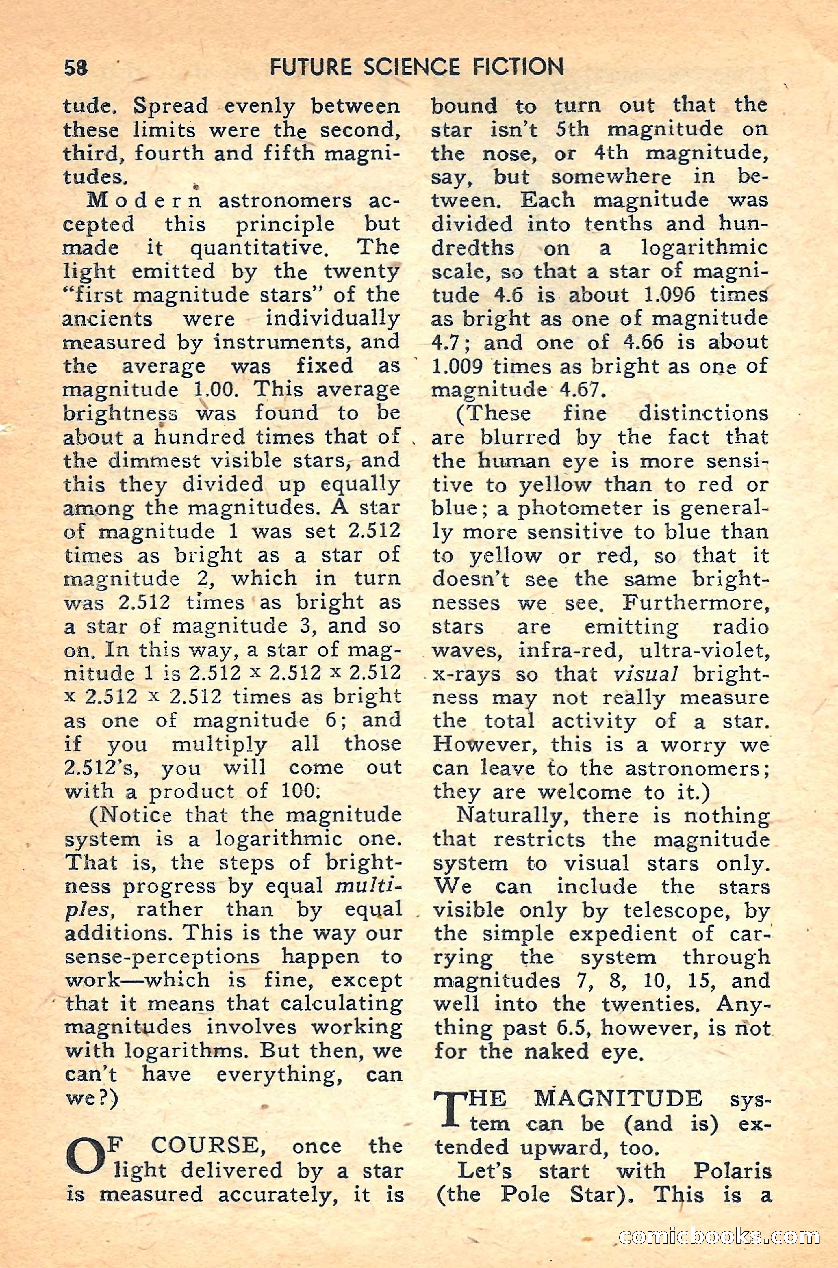 Future Science Fiction #37 — page 58 of 132