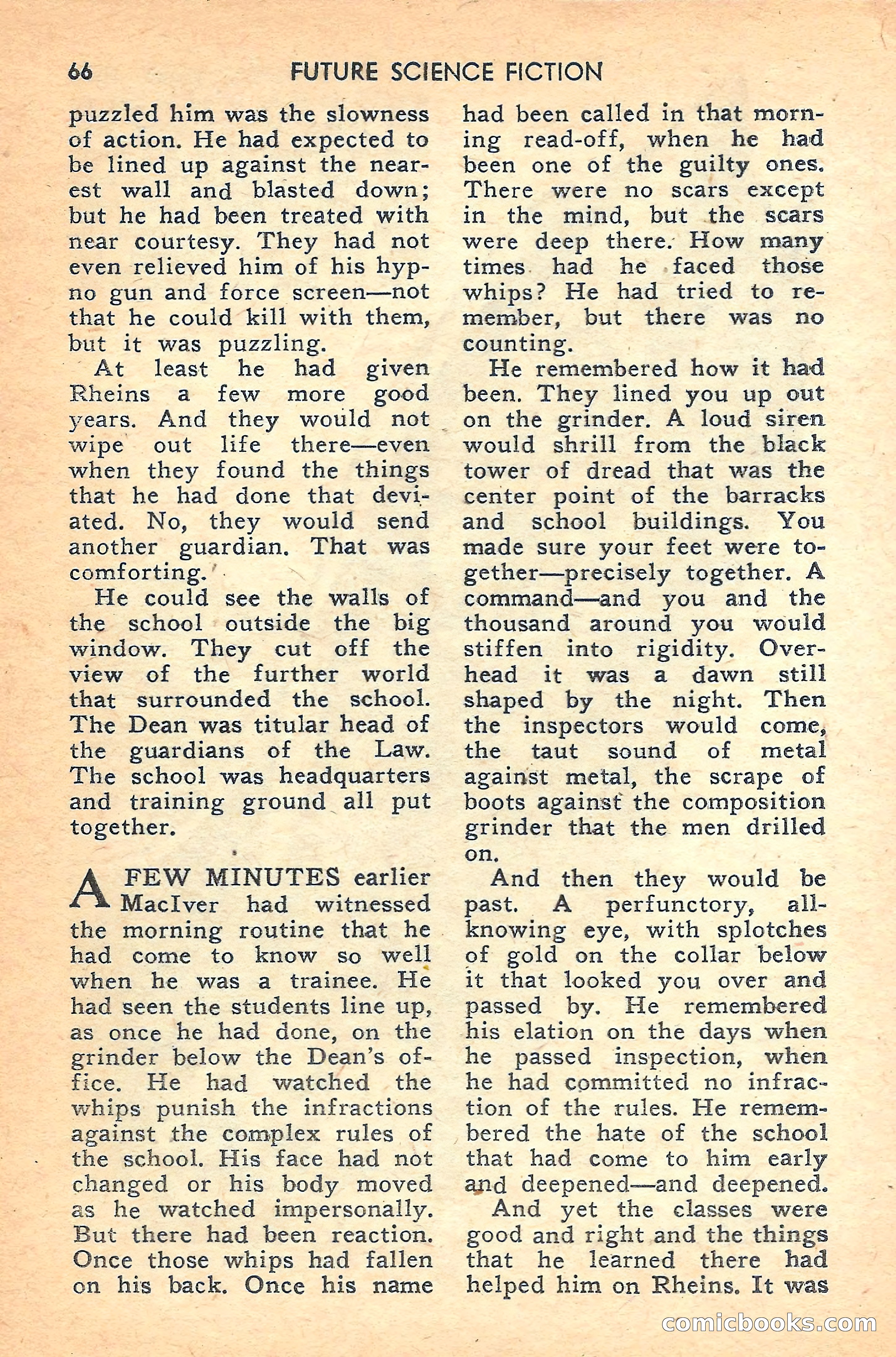 Future Science Fiction #37 — page 66 of 132
