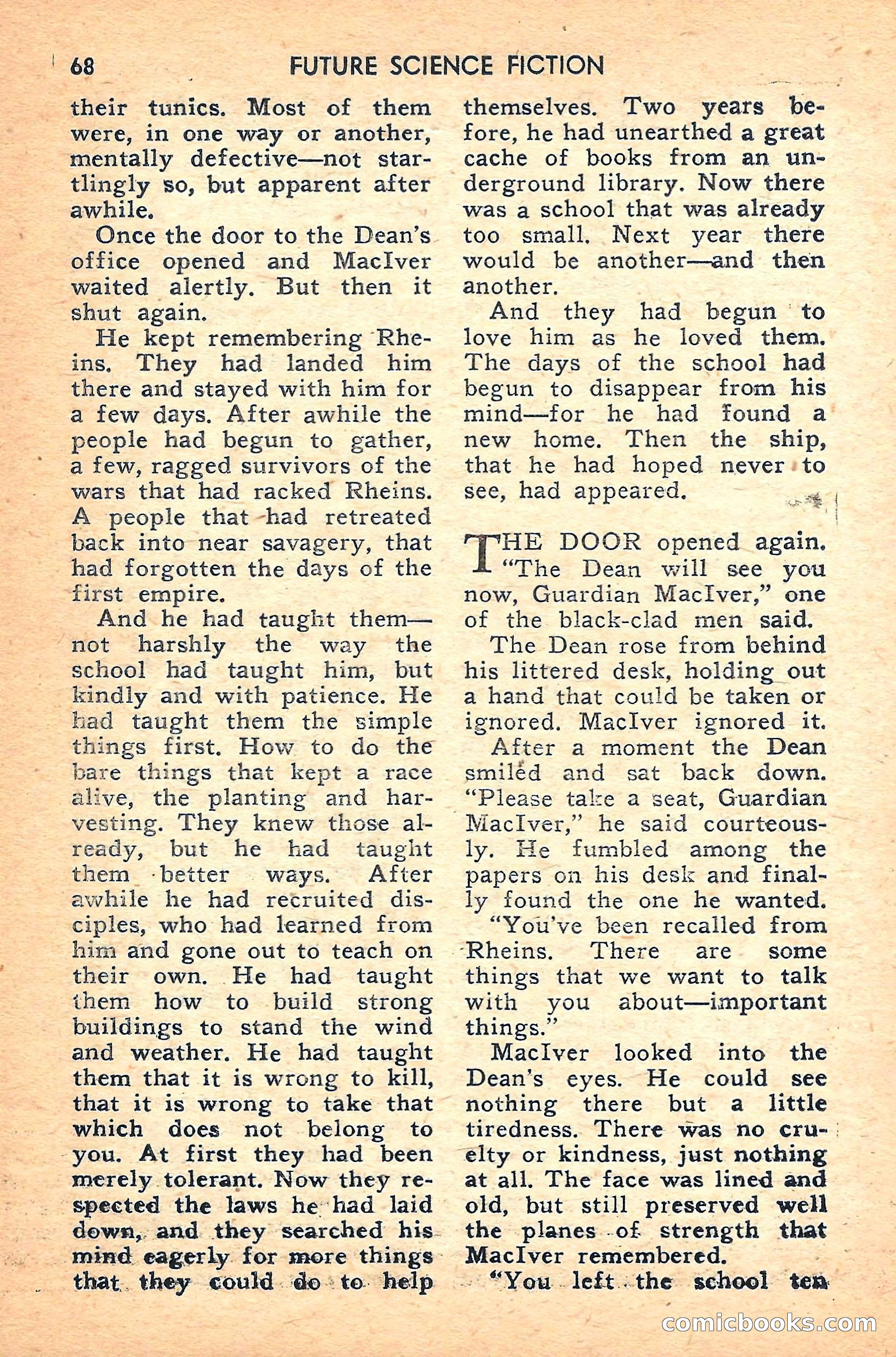 Future Science Fiction #37 — page 68 of 132