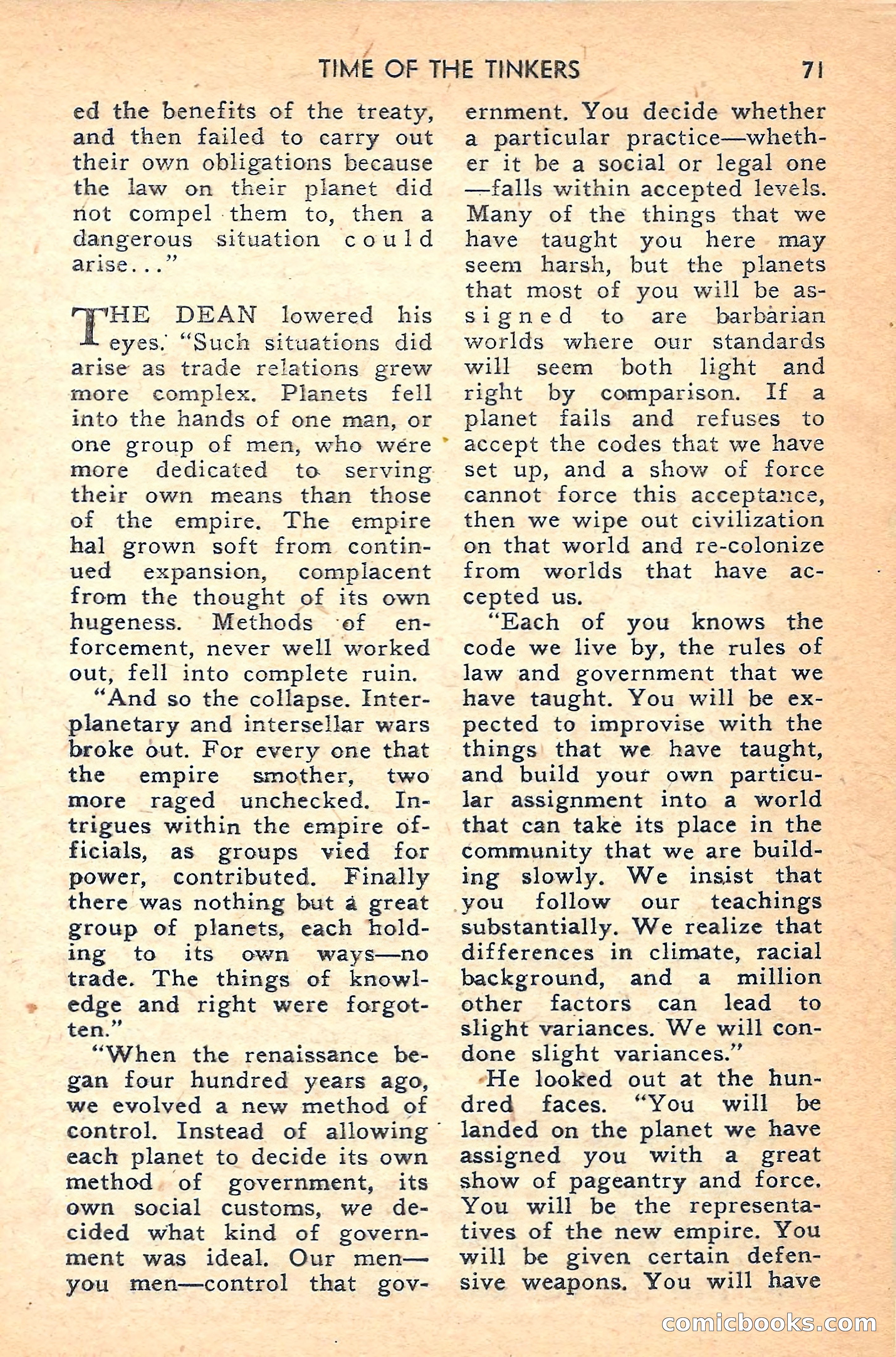 Future Science Fiction #37 — page 71 of 132