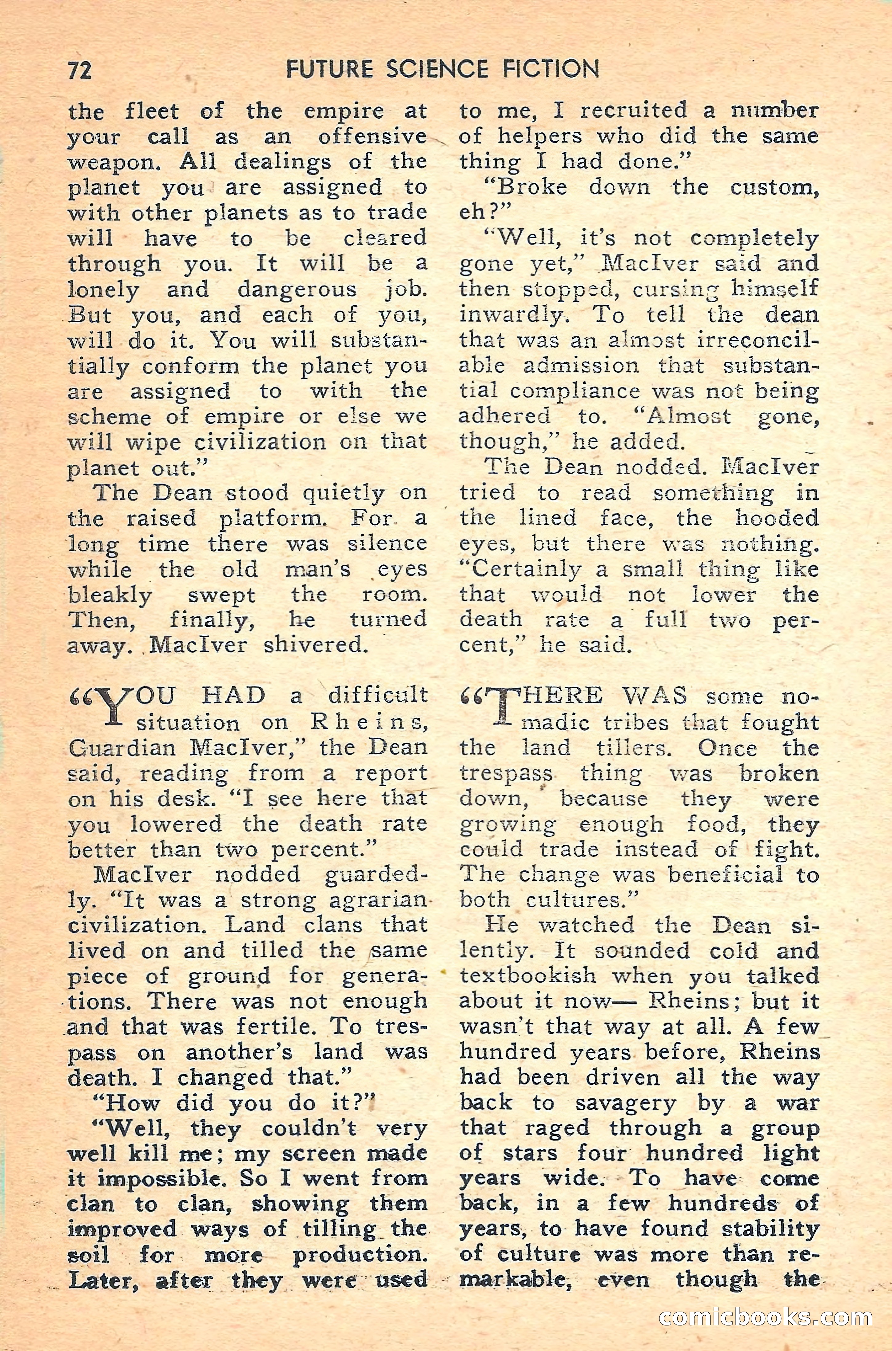 Future Science Fiction #37 — page 72 of 132