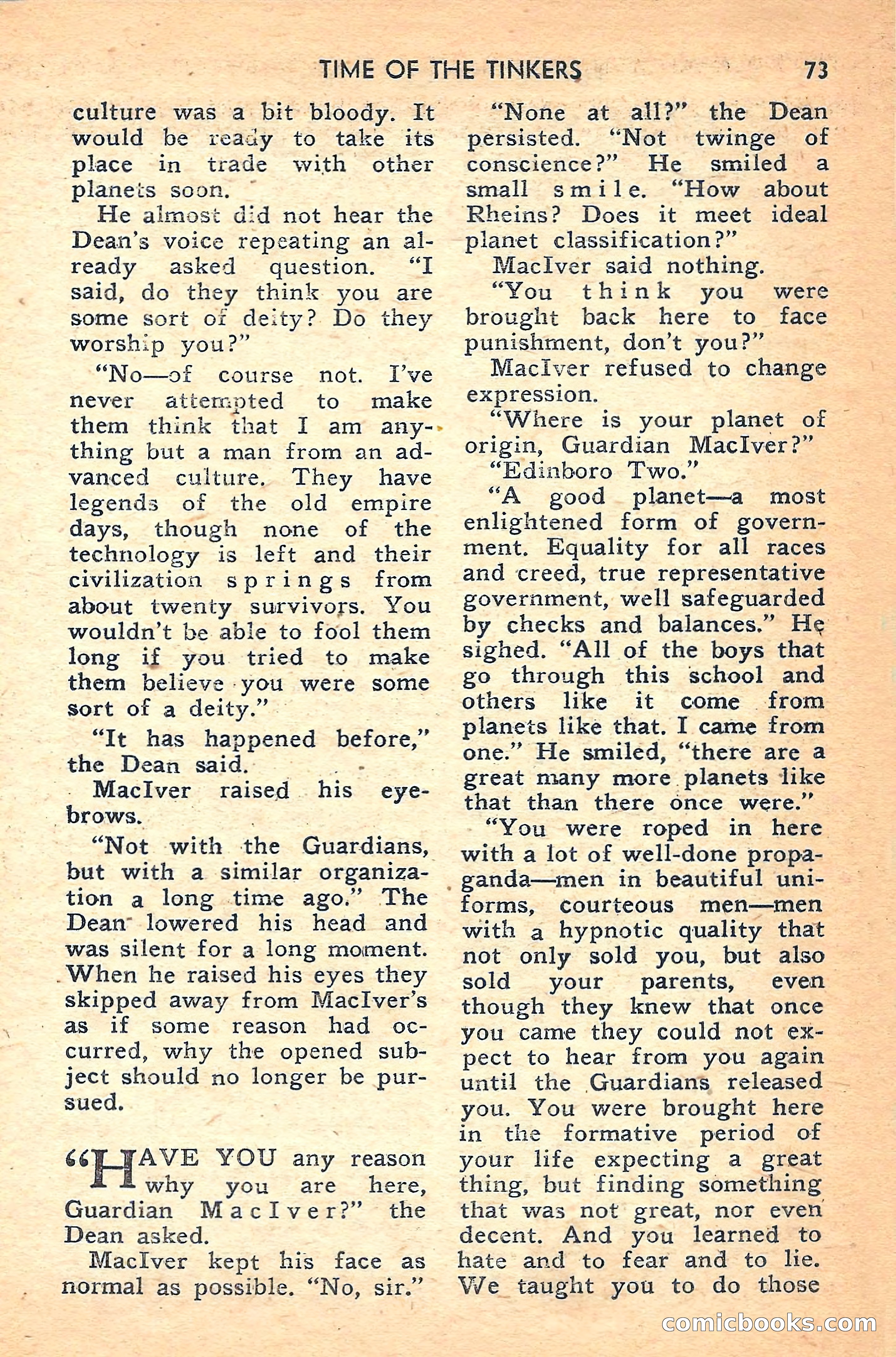 Future Science Fiction #37 — page 73 of 132