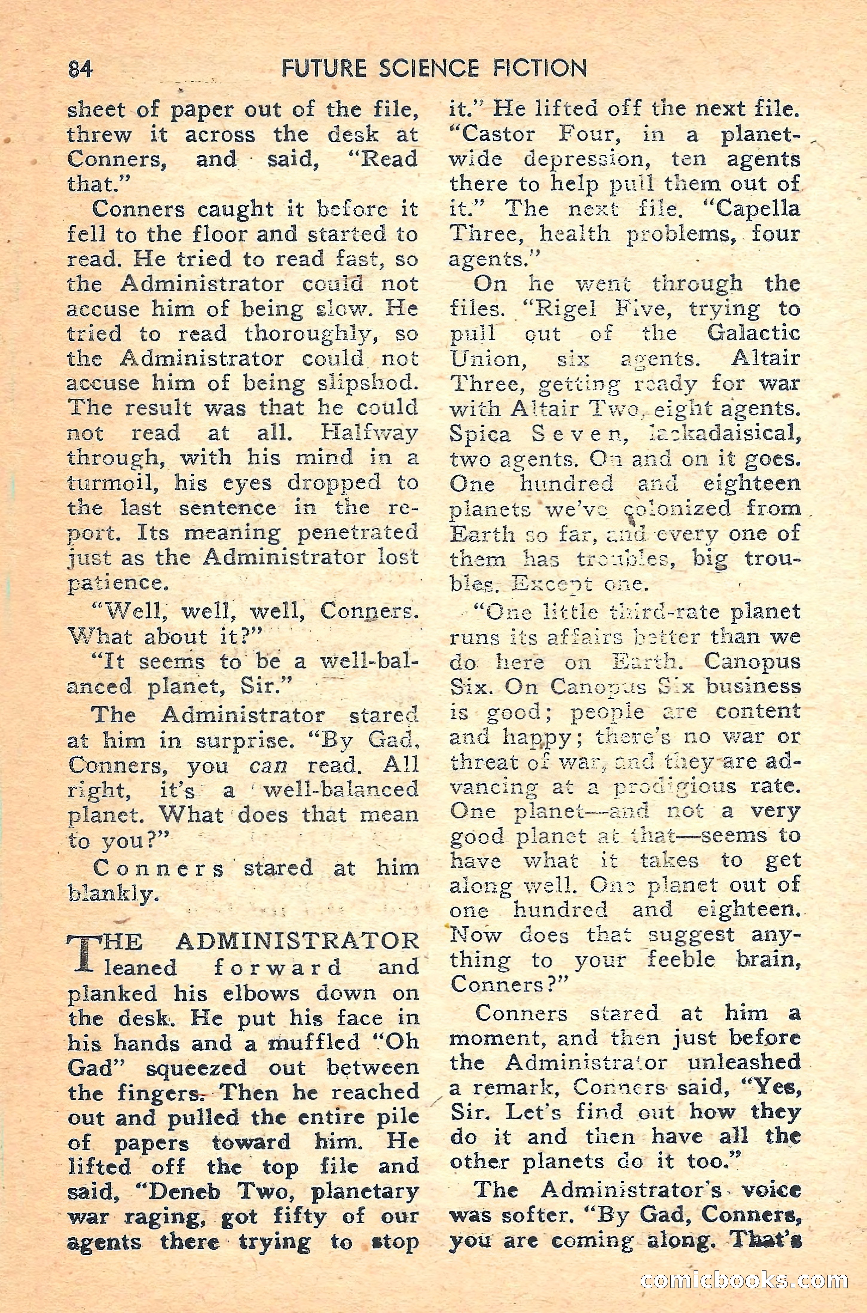 Future Science Fiction #37 — page 84 of 132