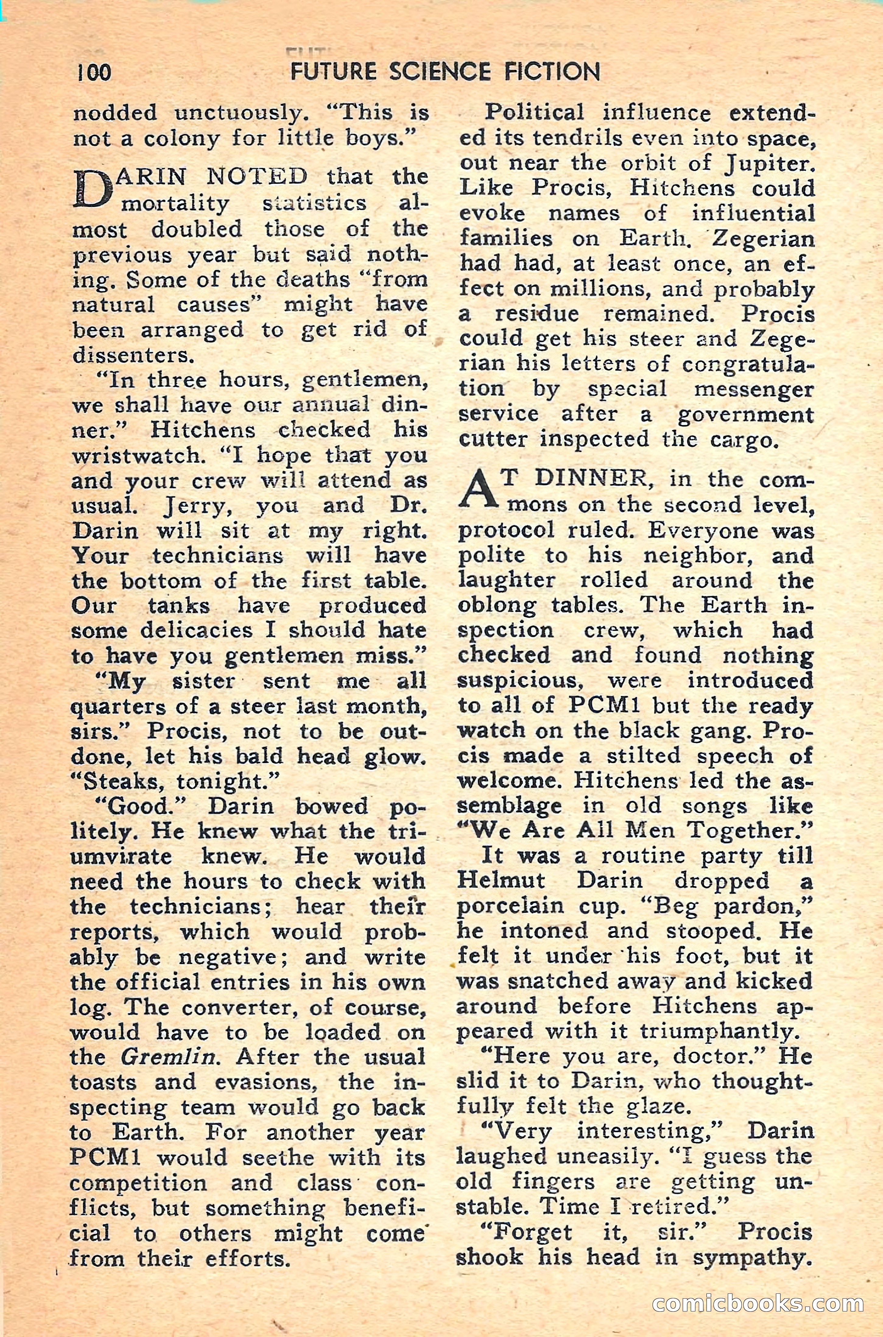 Future Science Fiction #37 — page 100 of 132