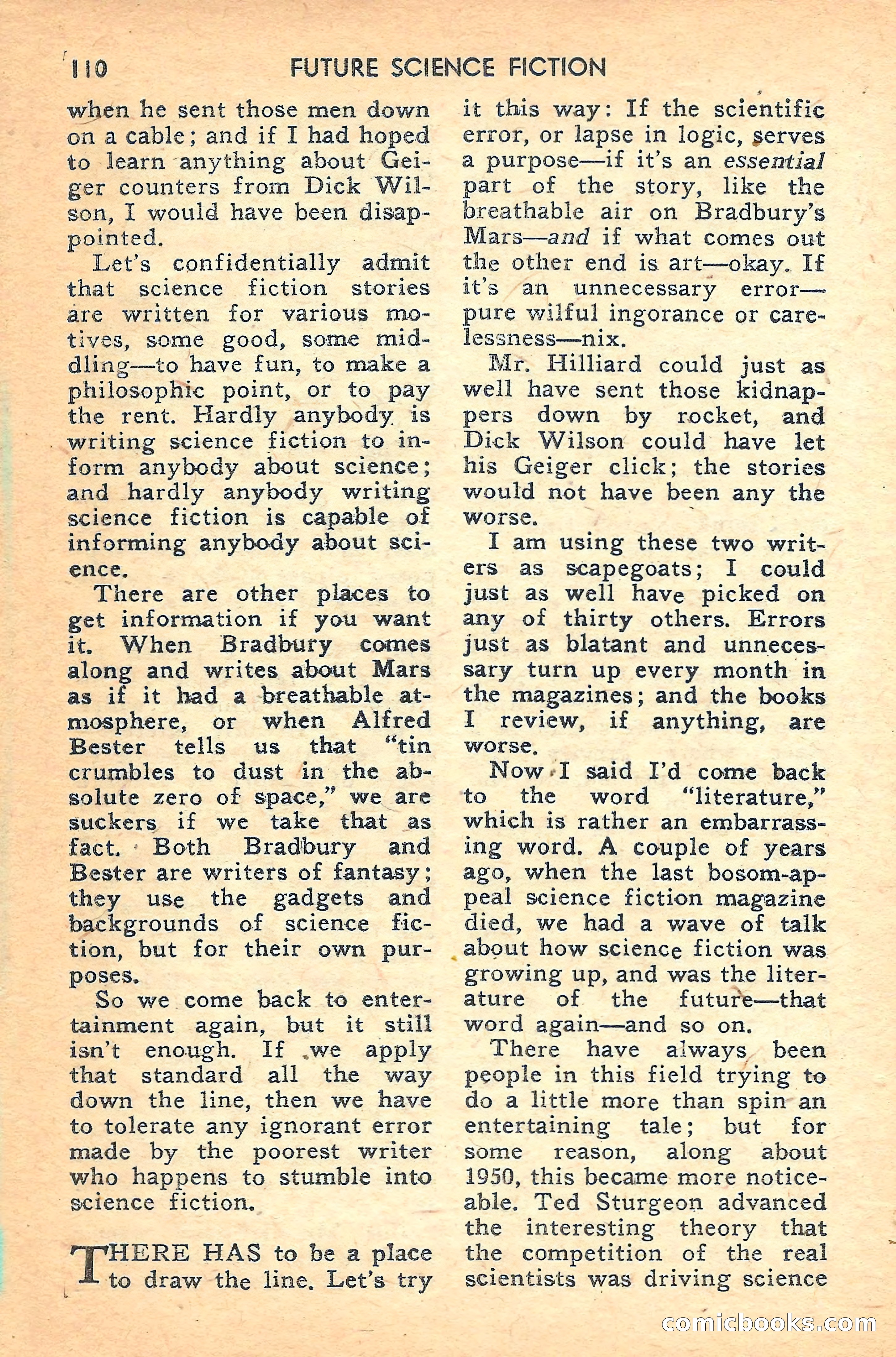 Future Science Fiction #37 — page 110 of 132