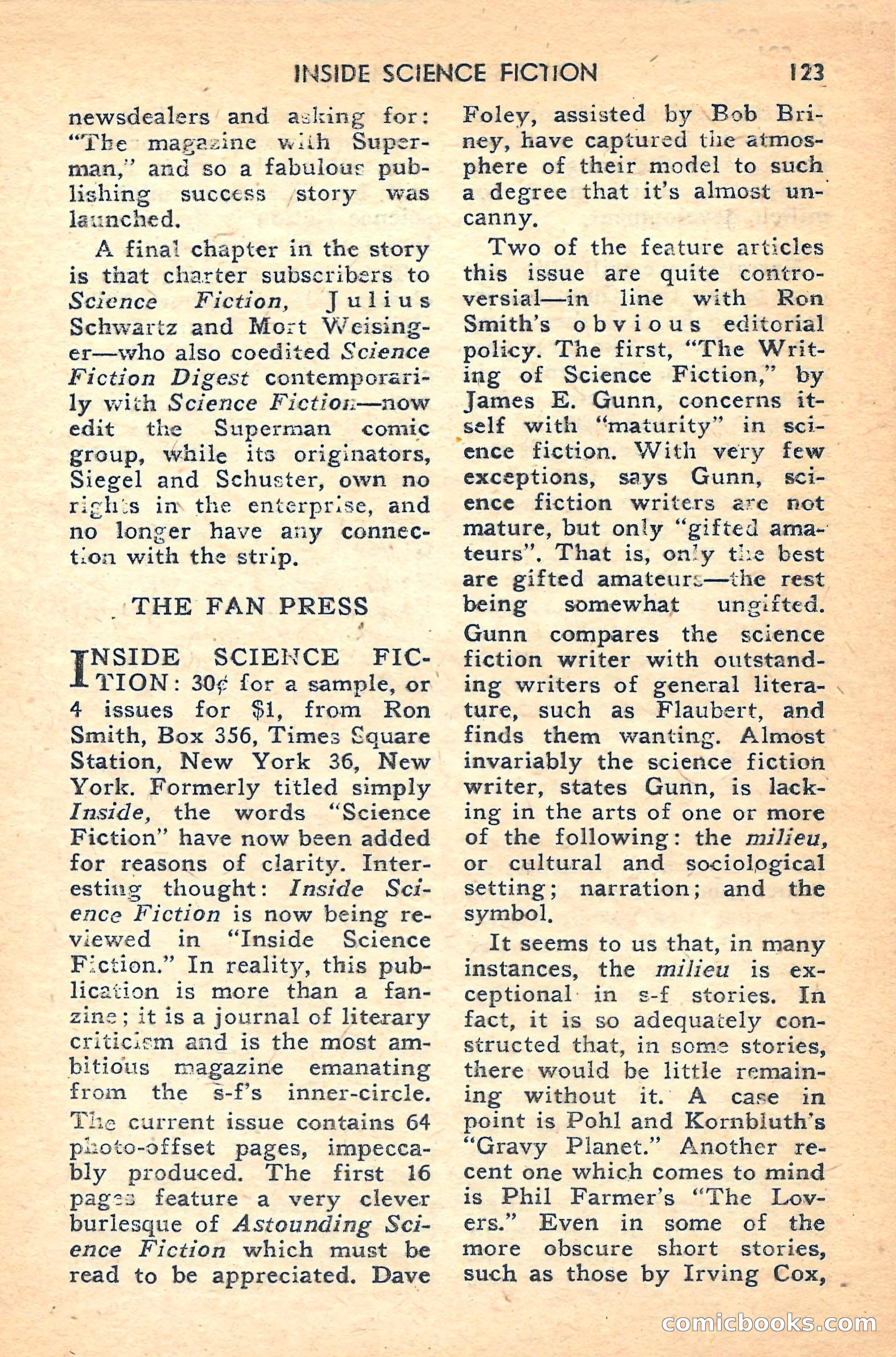 Future Science Fiction #37 — page 123 of 132