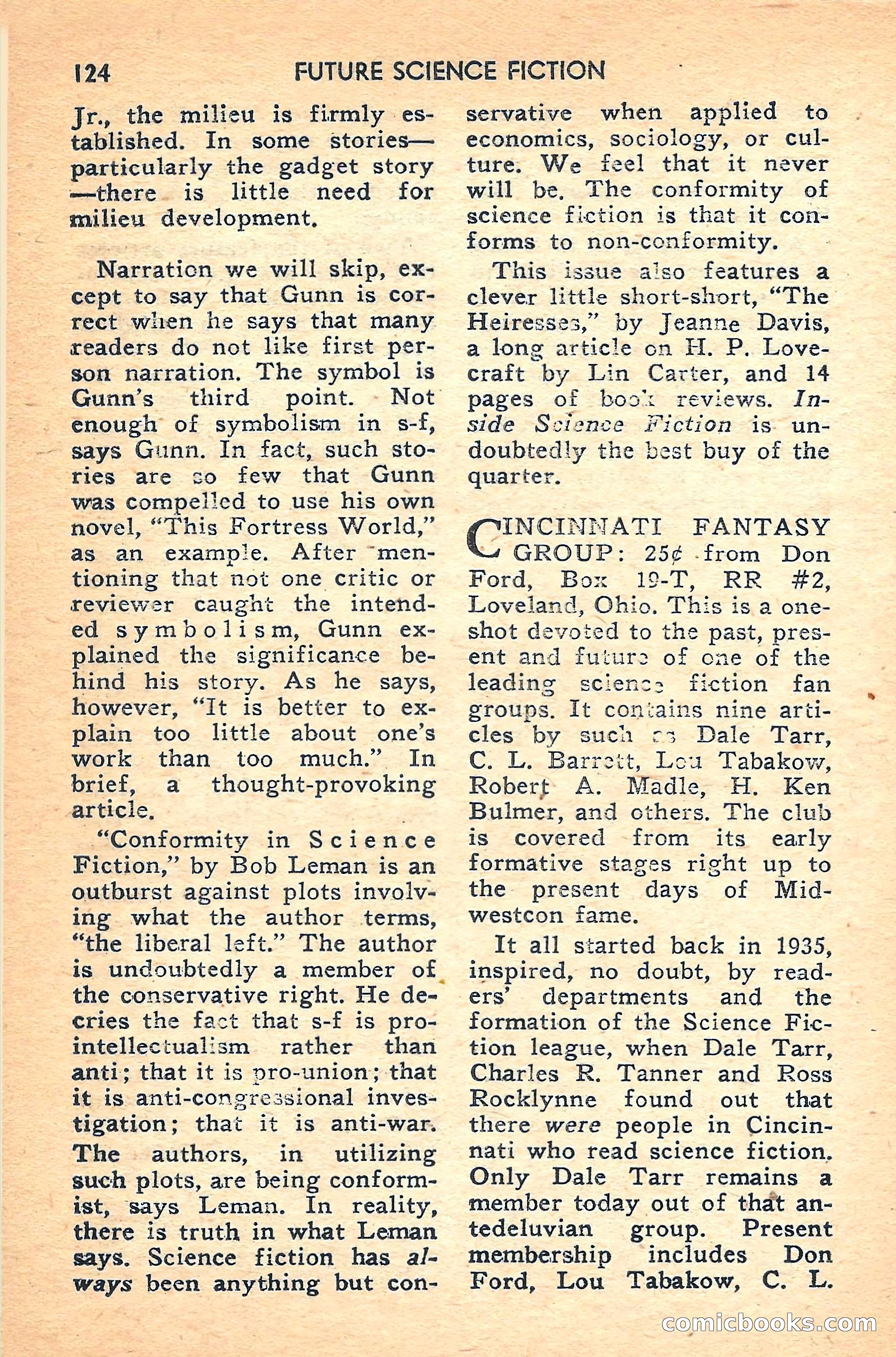 Future Science Fiction #37 — page 124 of 132