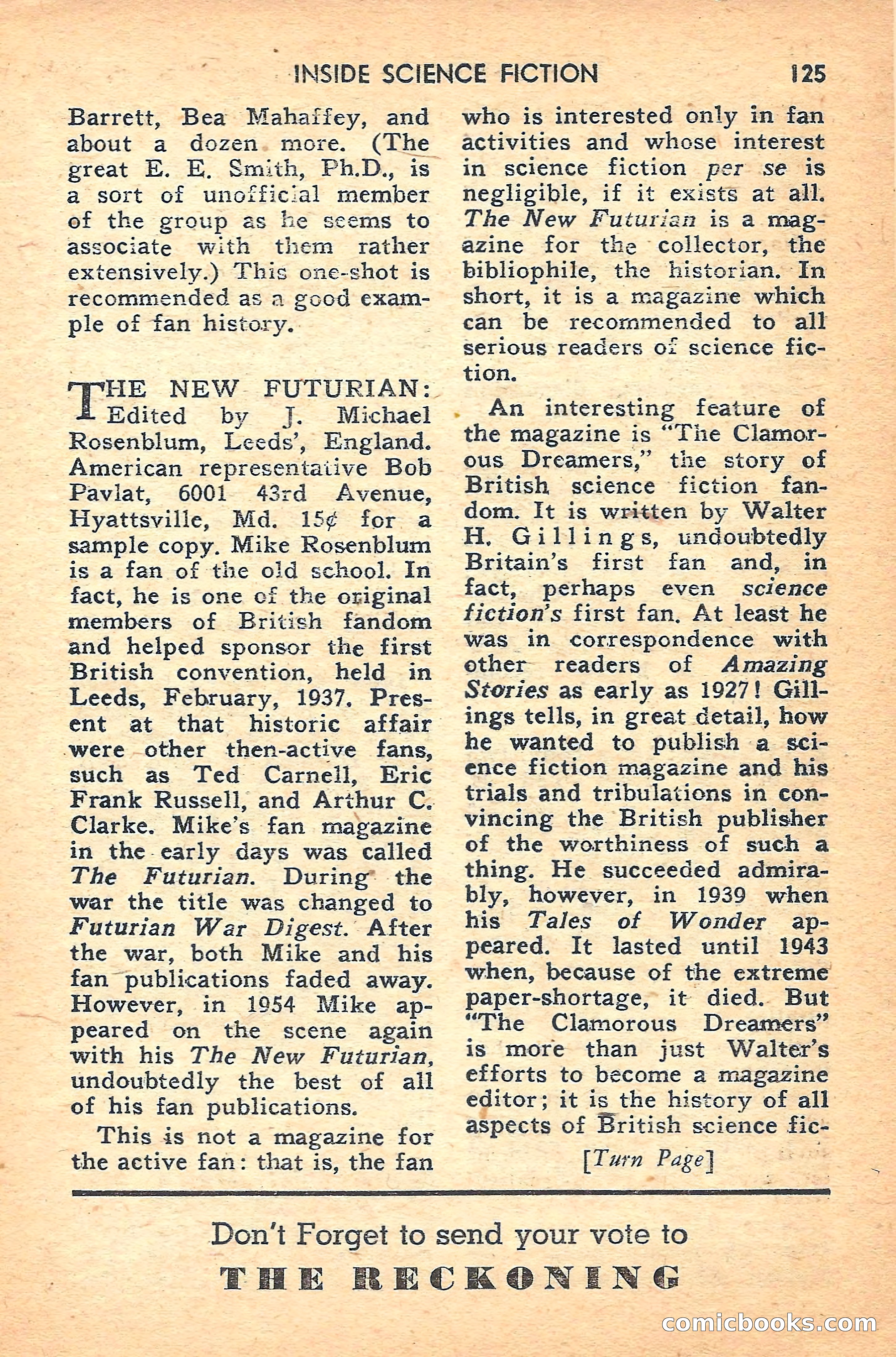 Future Science Fiction #37 — page 125 of 132