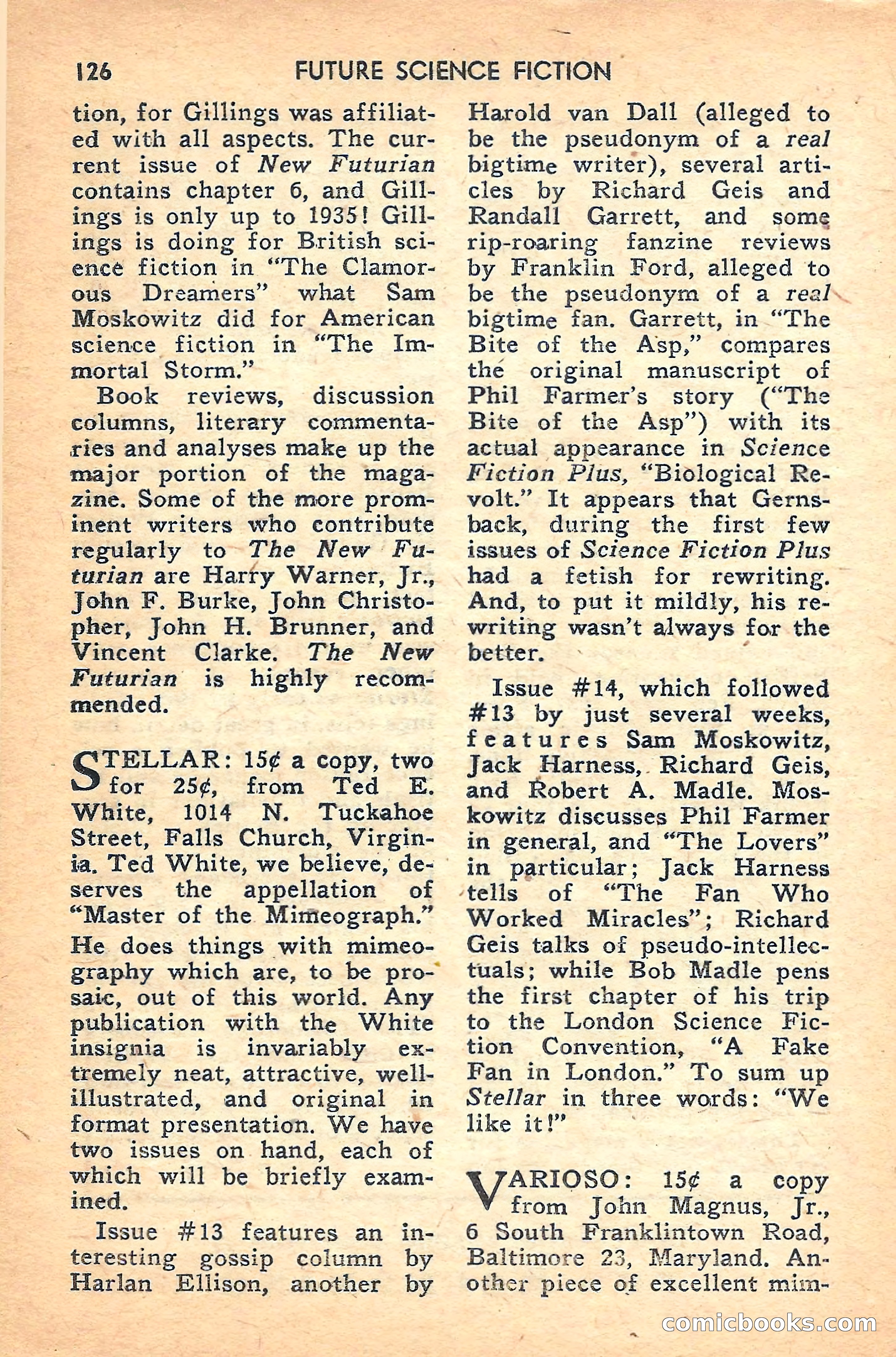 Future Science Fiction #37 — page 126 of 132