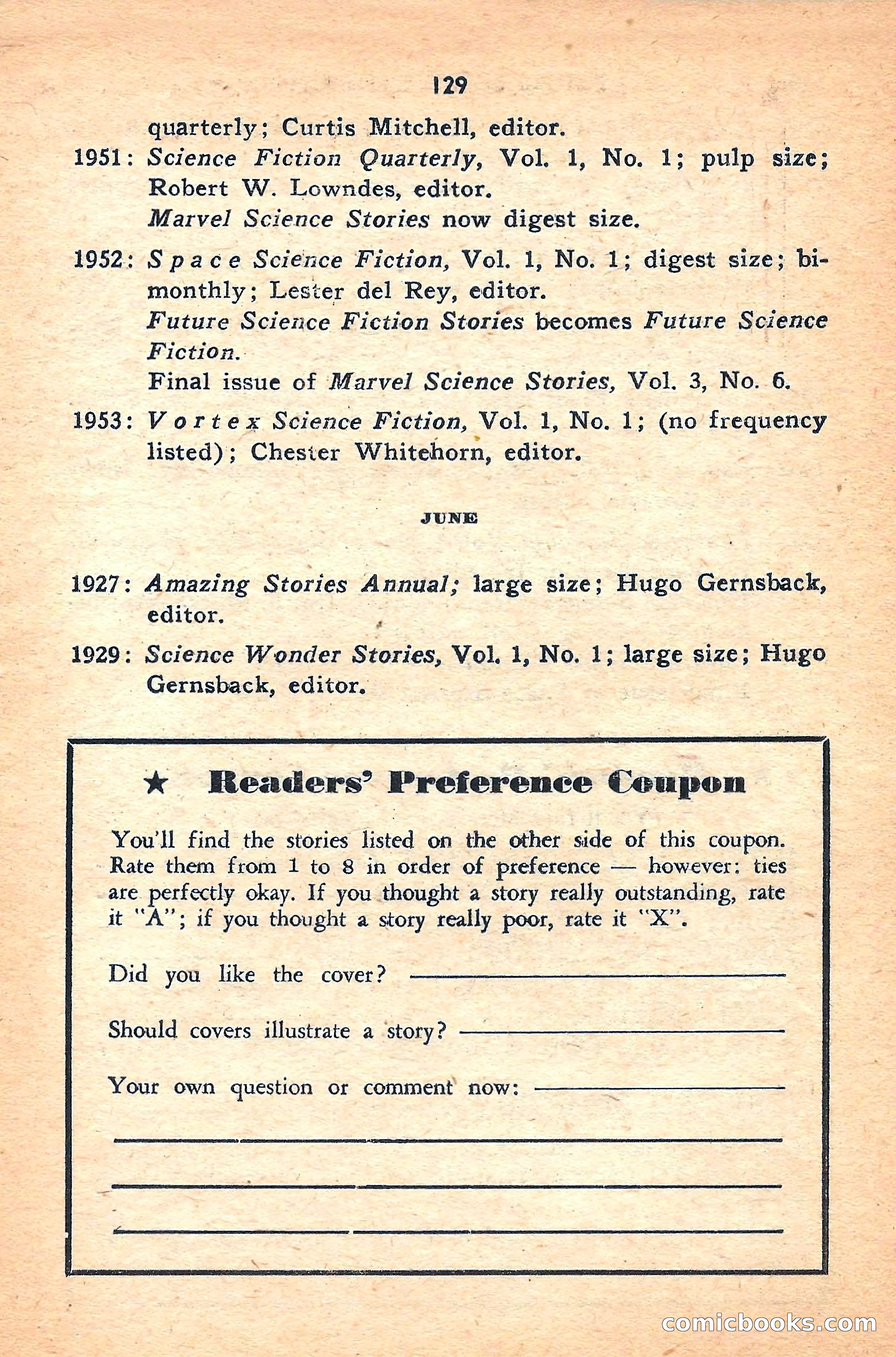 Future Science Fiction #37 — page 129 of 132