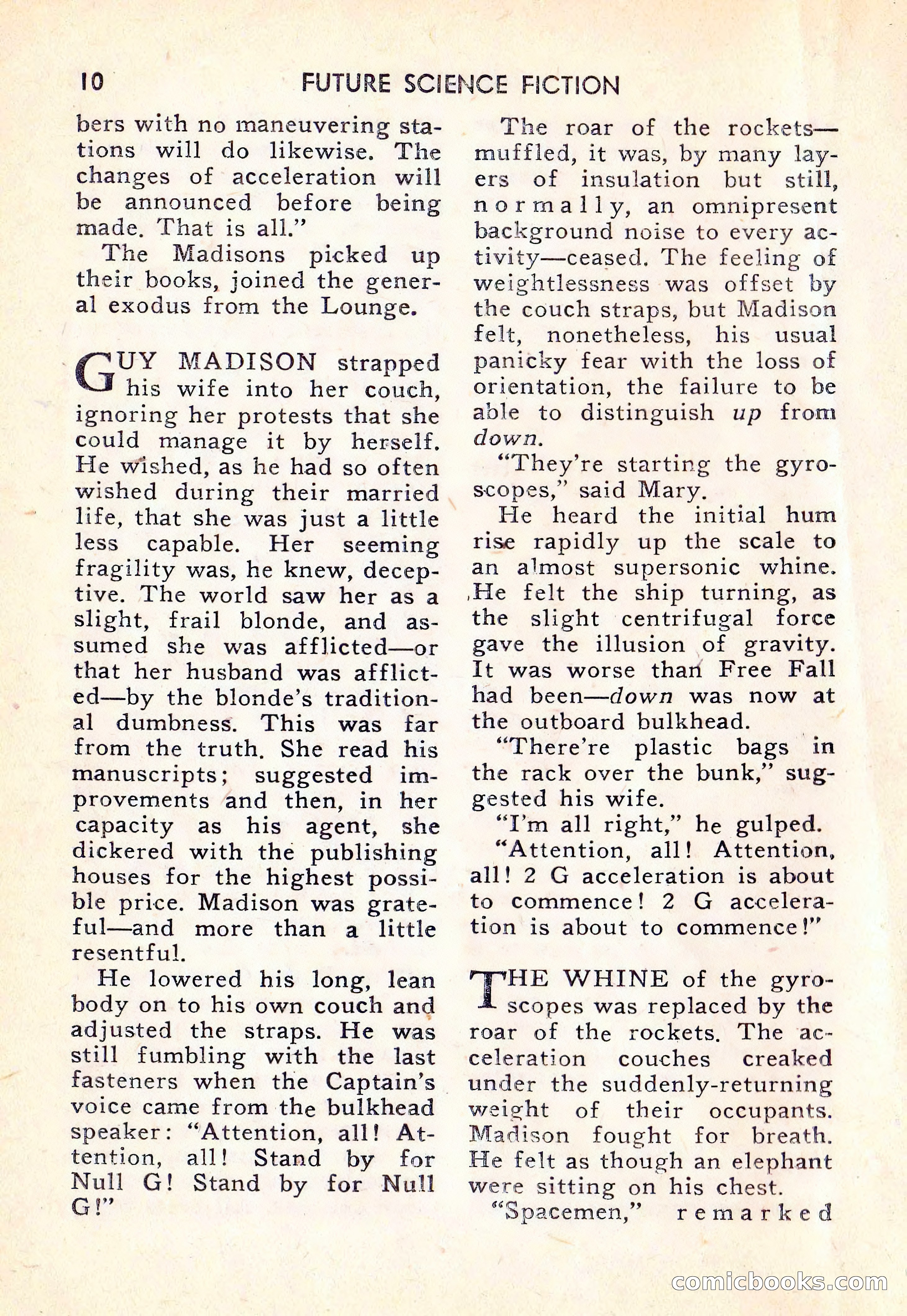 Future Science Fiction #38 — page 11 of 133