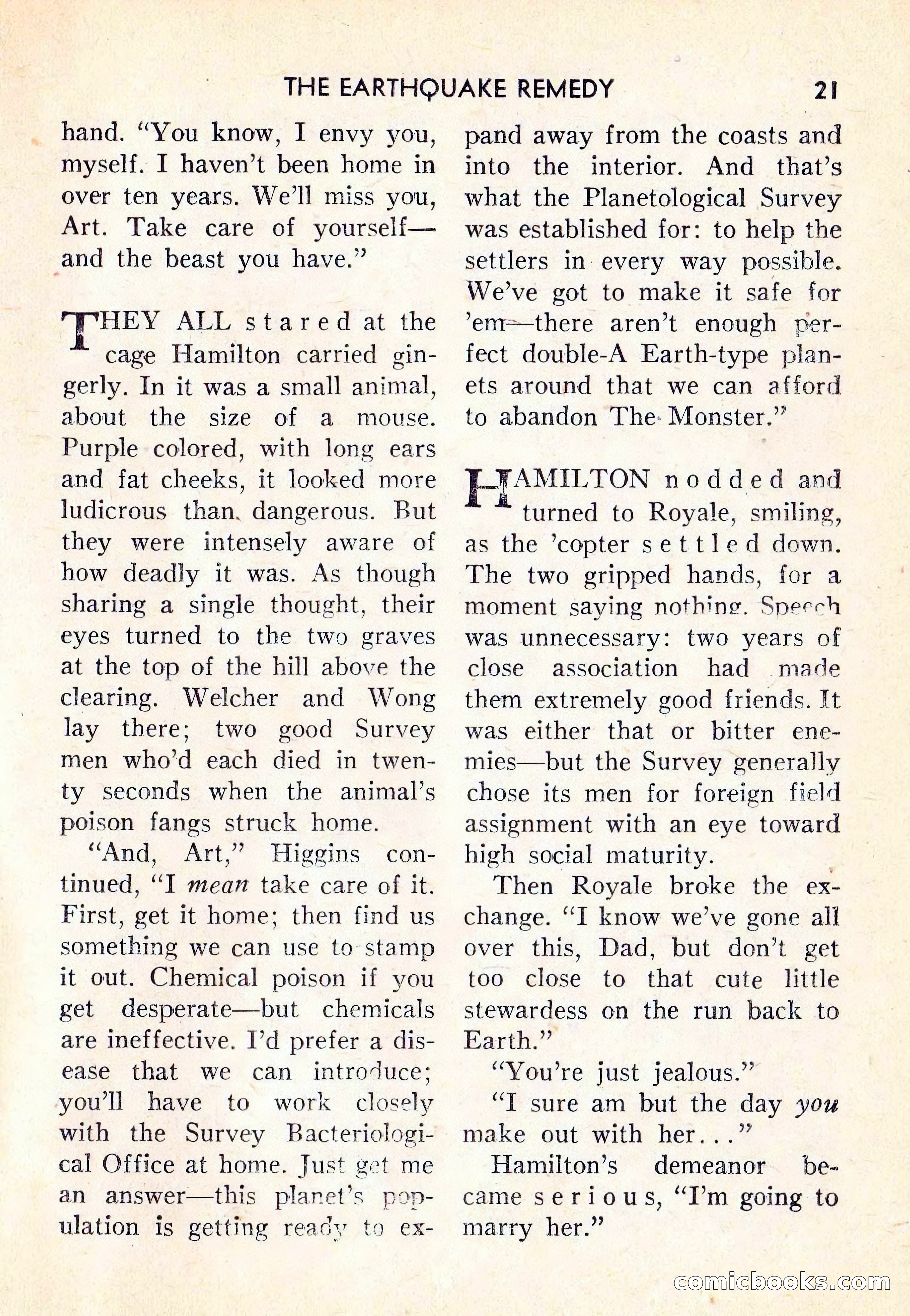 Future Science Fiction #38 — page 22 of 133