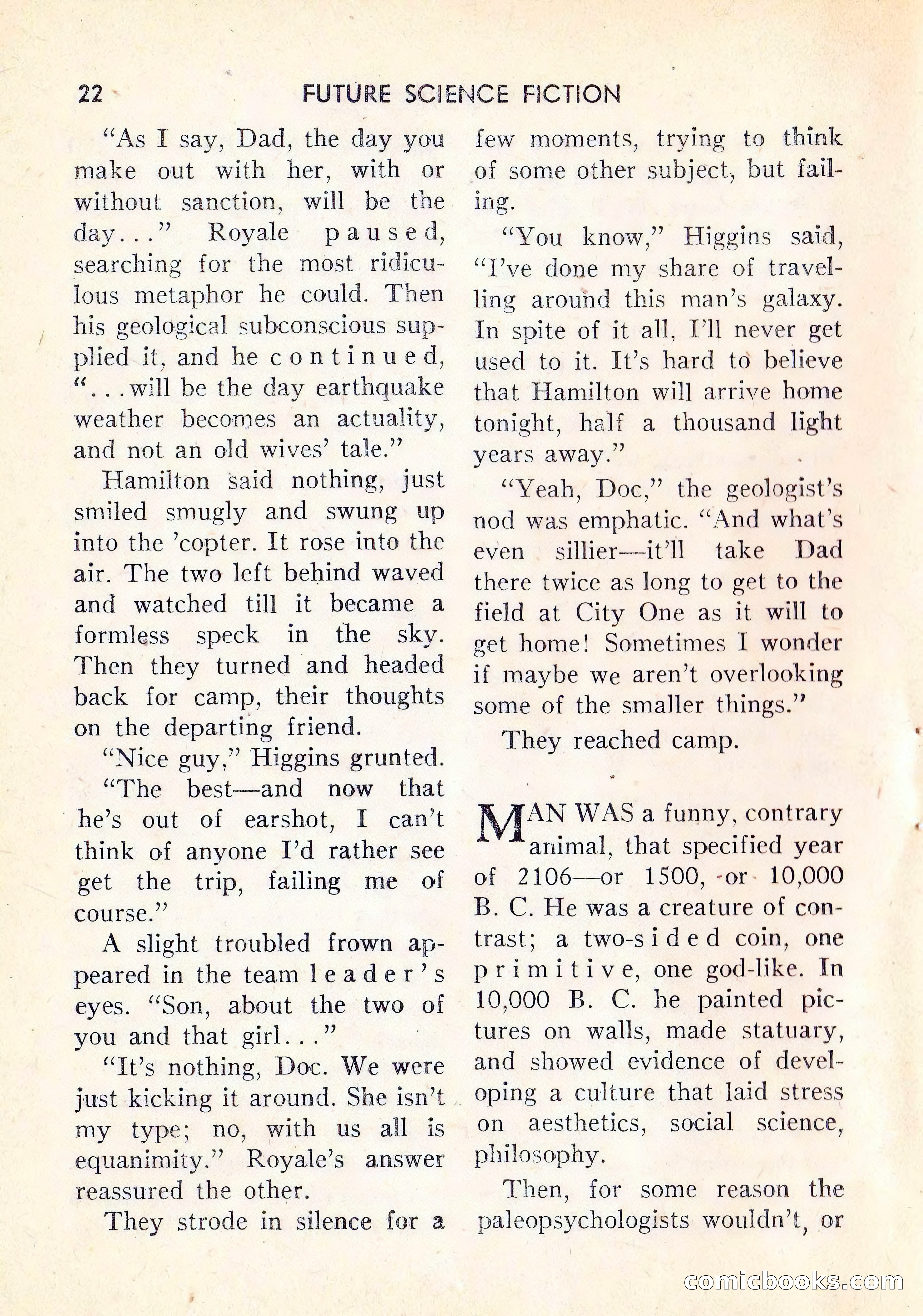 Future Science Fiction #38 — page 23 of 133