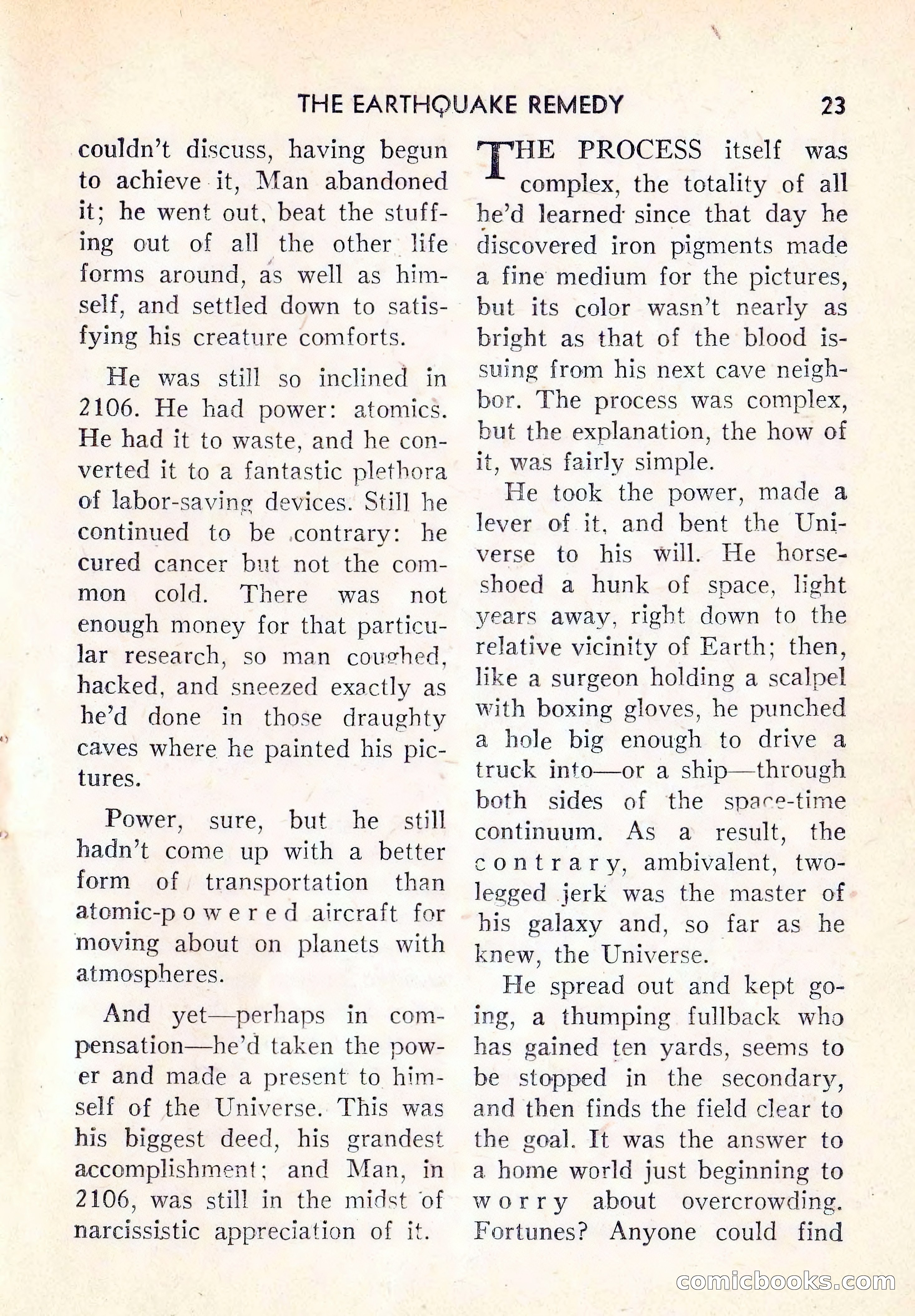 Future Science Fiction #38 — page 24 of 133