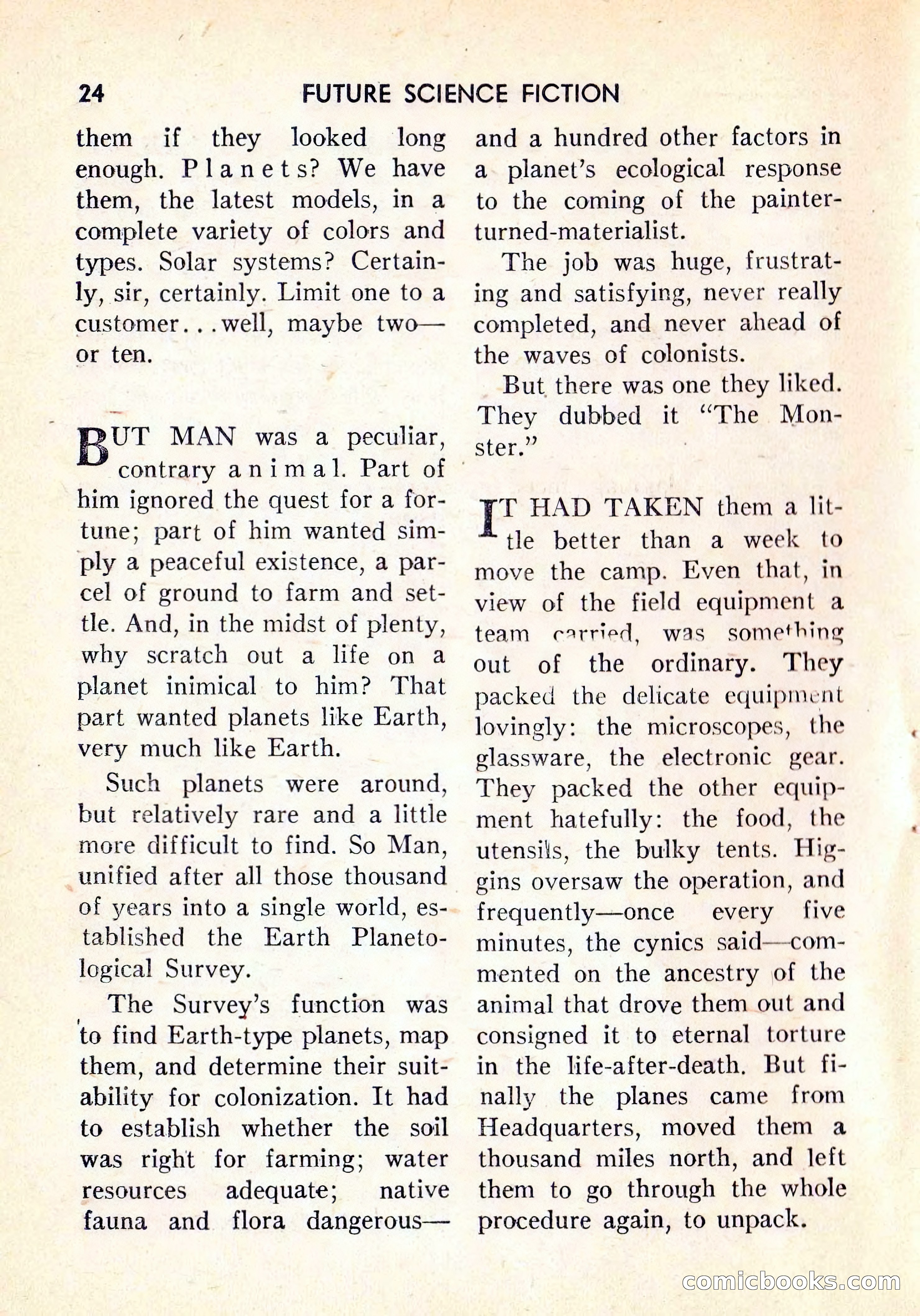 Future Science Fiction #38 — page 25 of 133