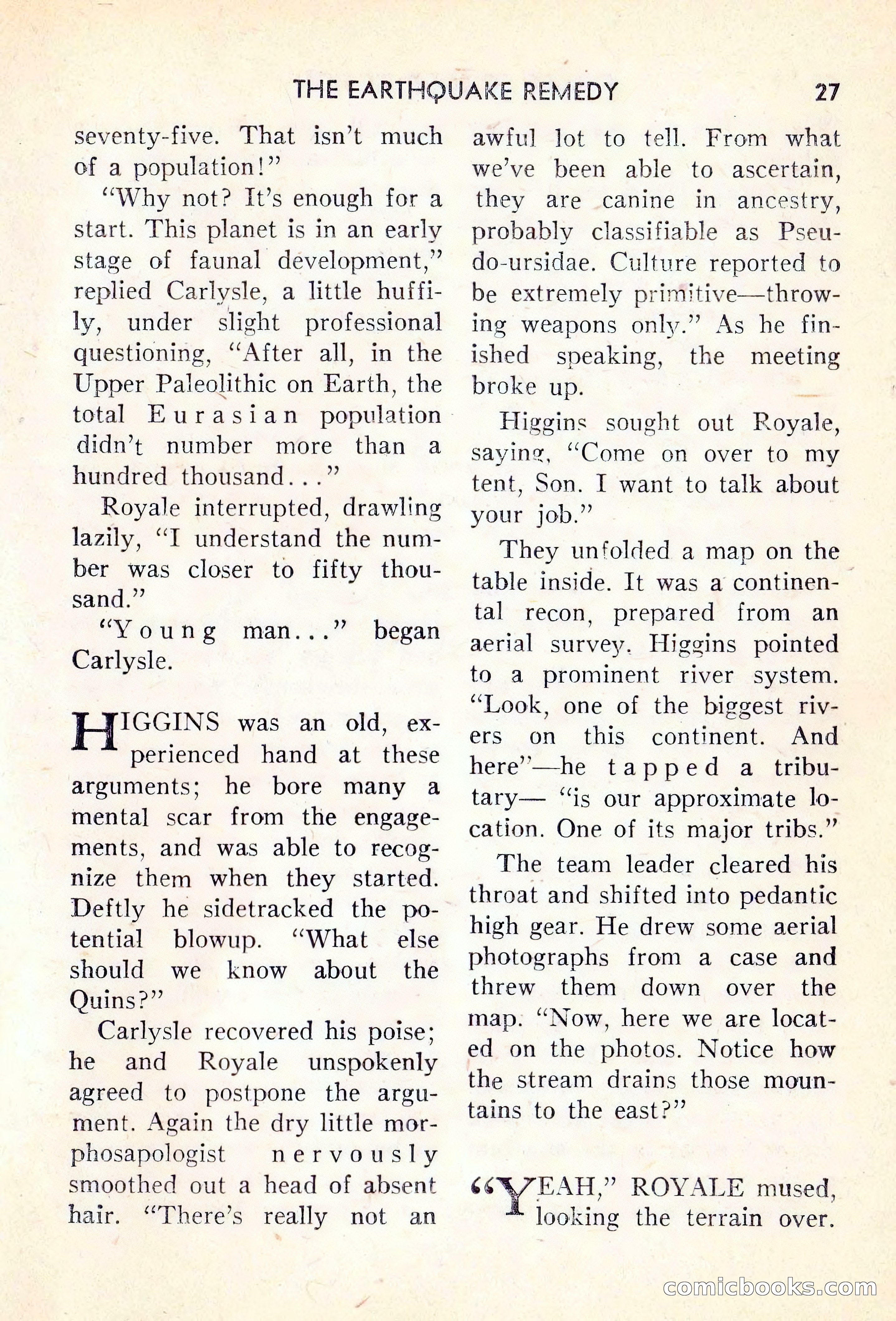 Future Science Fiction #38 — page 28 of 133