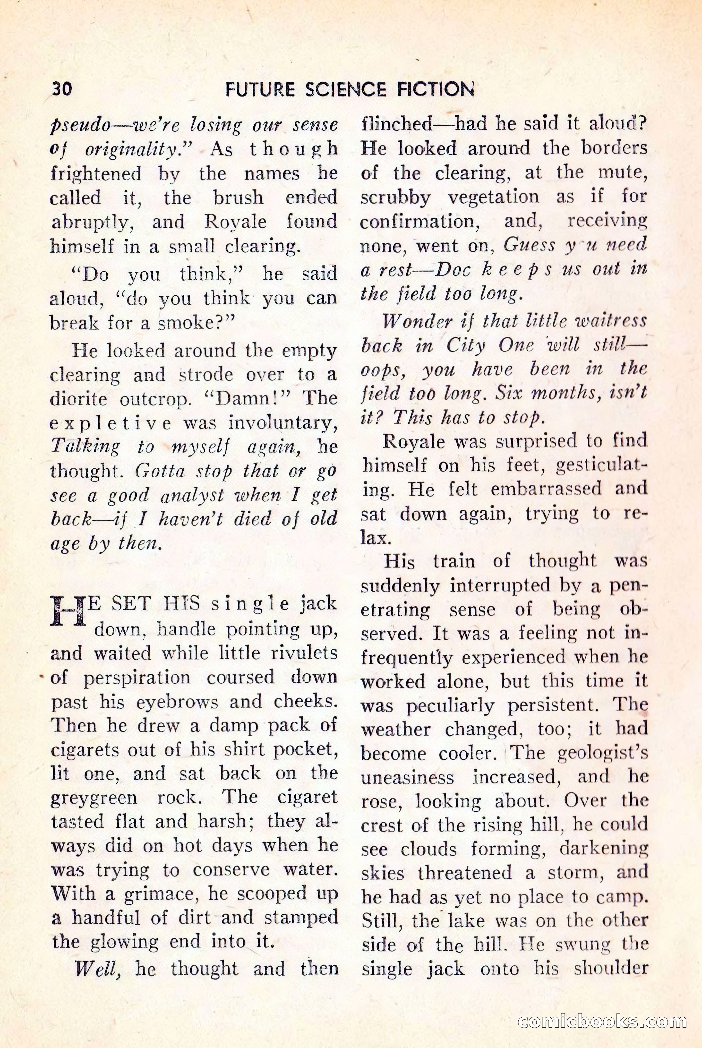 Future Science Fiction #38 — page 31 of 133