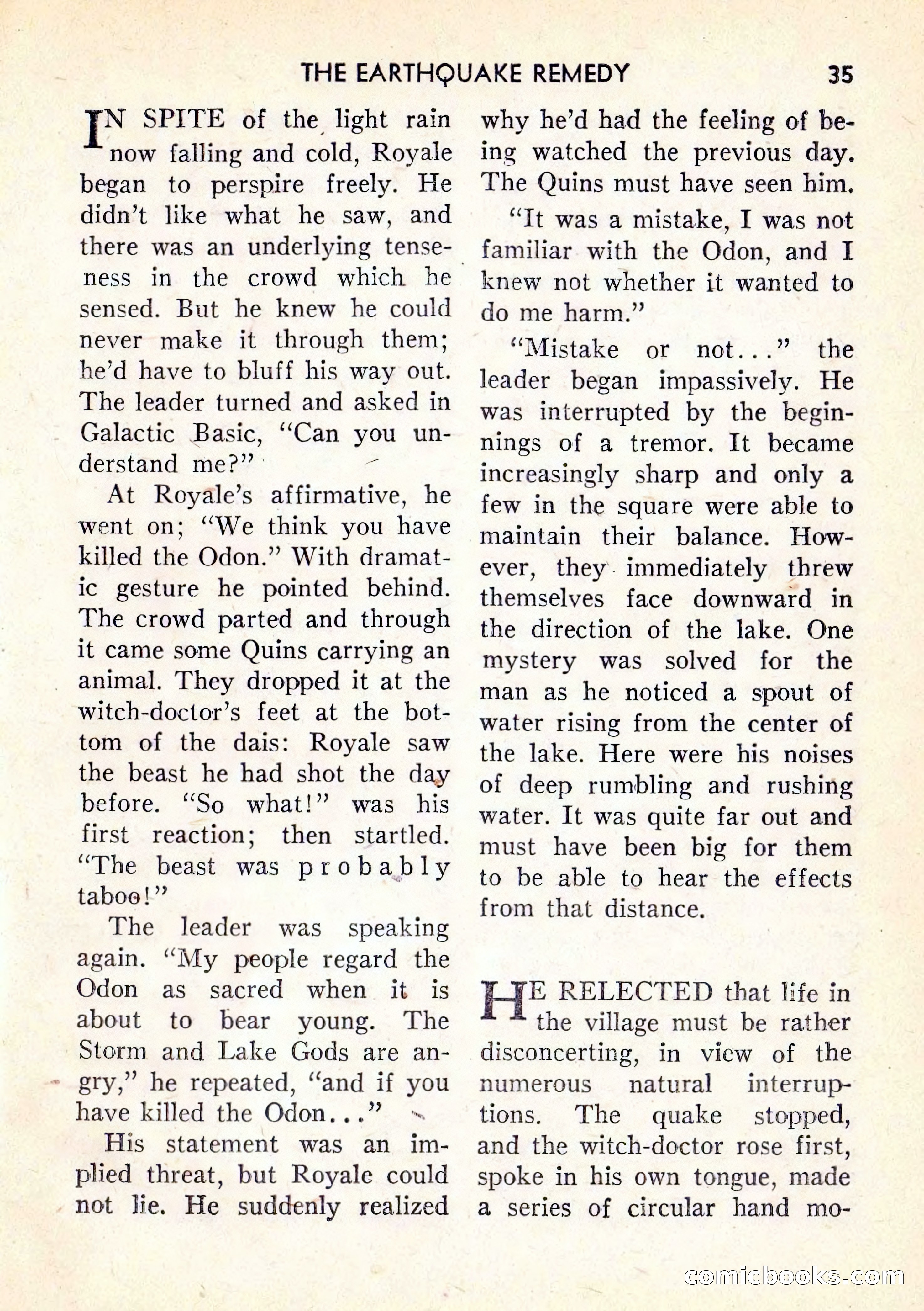 Future Science Fiction #38 — page 36 of 133