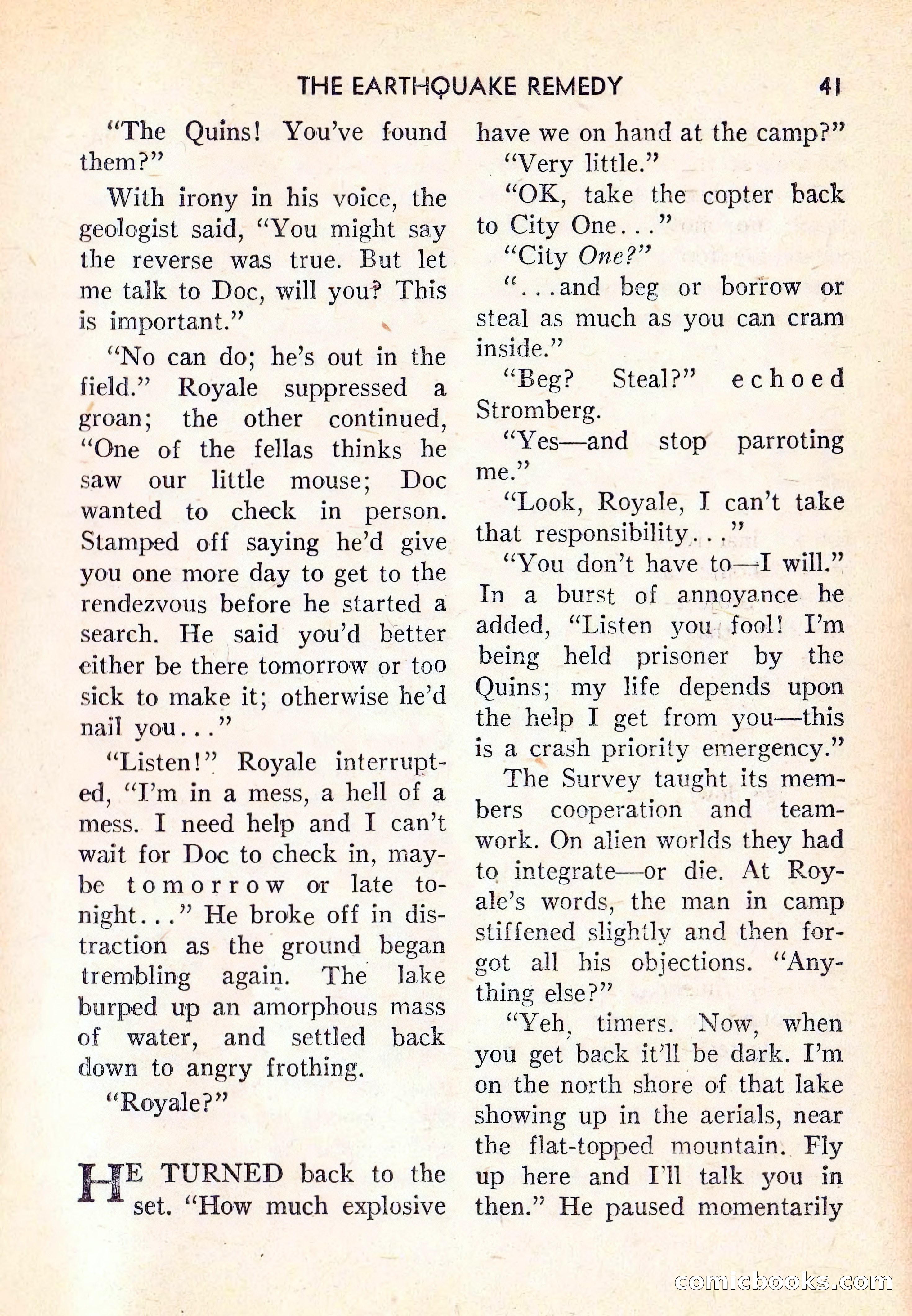 Future Science Fiction #38 — page 42 of 133